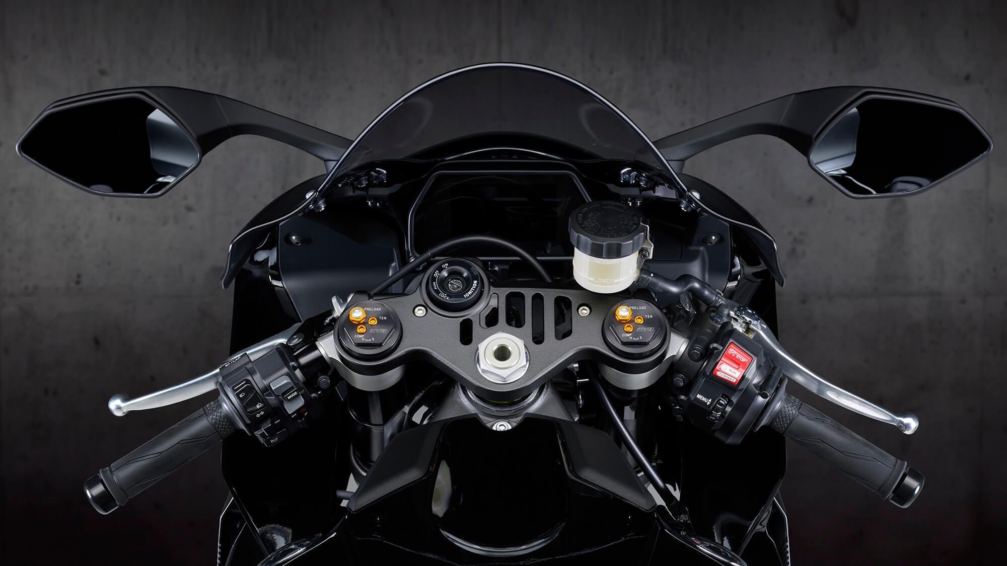 2000x1125 Yamaha YZF R1 Cockpit. IAMABIKER Motorcycle!