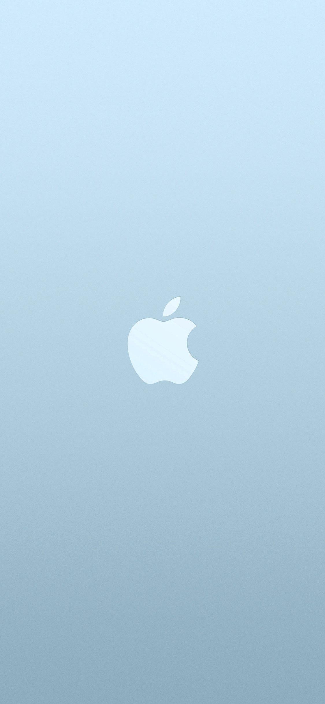 1125x2436 Apple Blue Wallpaper