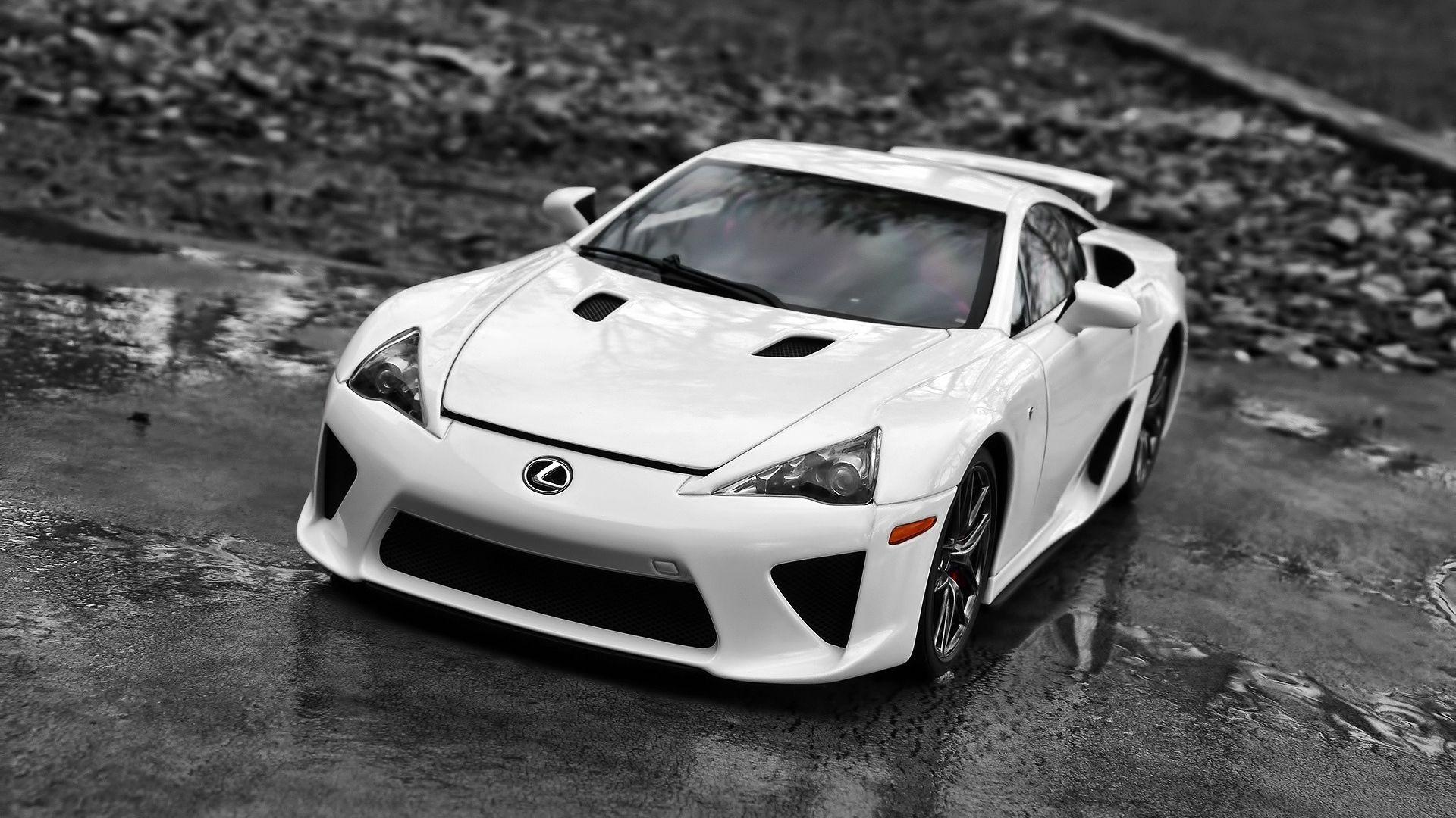 1920x1080 Download wallpaper 1920x1080 lexus lfa, supercar, white, front
