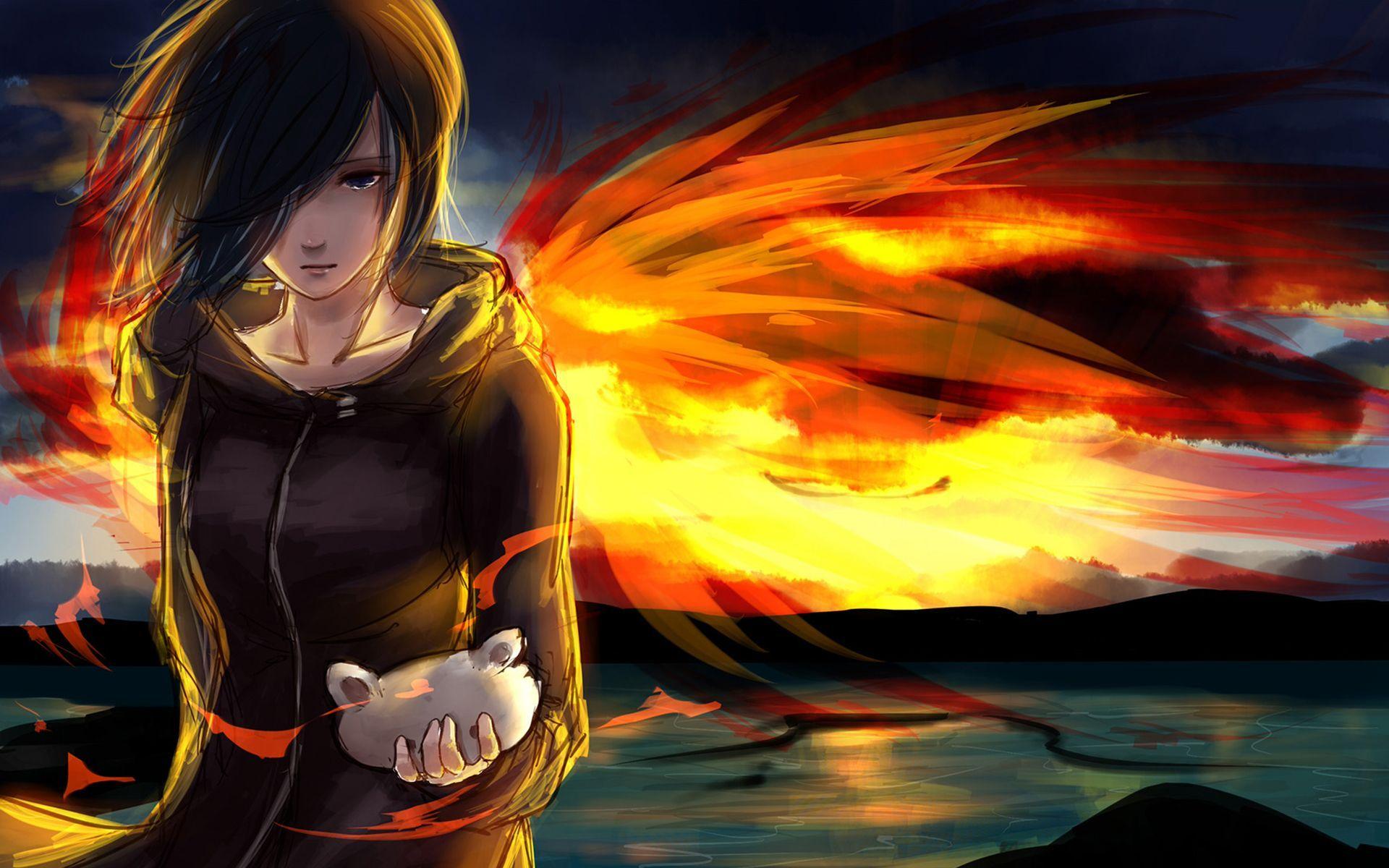 1920x1200 Touka Rabbit Mask Kagune Tokyo Ghoul Wallpaper. Touka wallpaper, Fondo de pantalla de anime, Tokyo ghoul