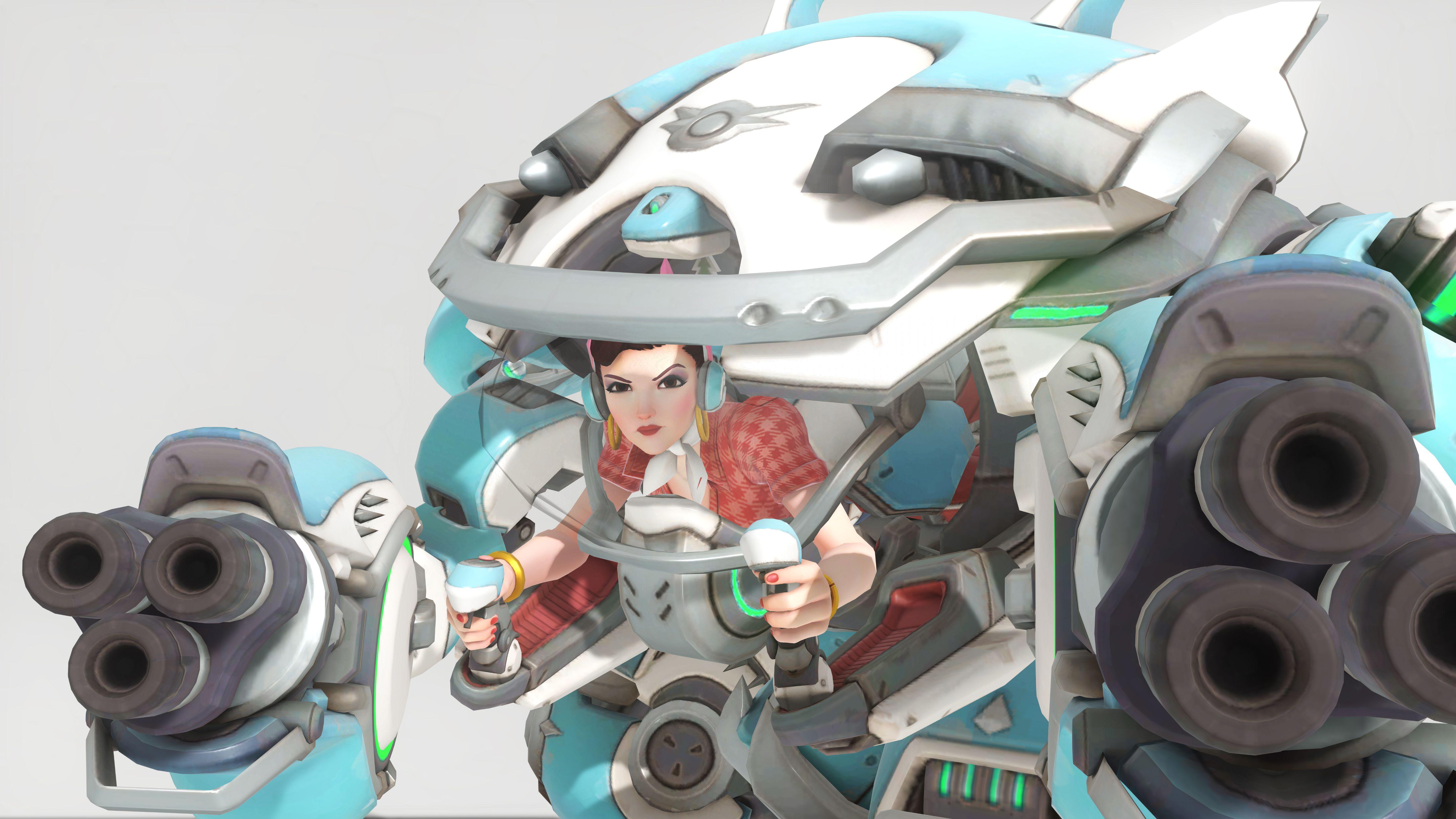 5760x3240 Overwatch highlight wallpaper 5760x3240 white background
