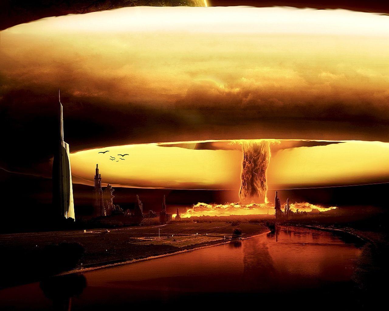 1280x1024 UbuWeb Sound. Nuclear bomb, Destroyer of worlds, Weapon of mass