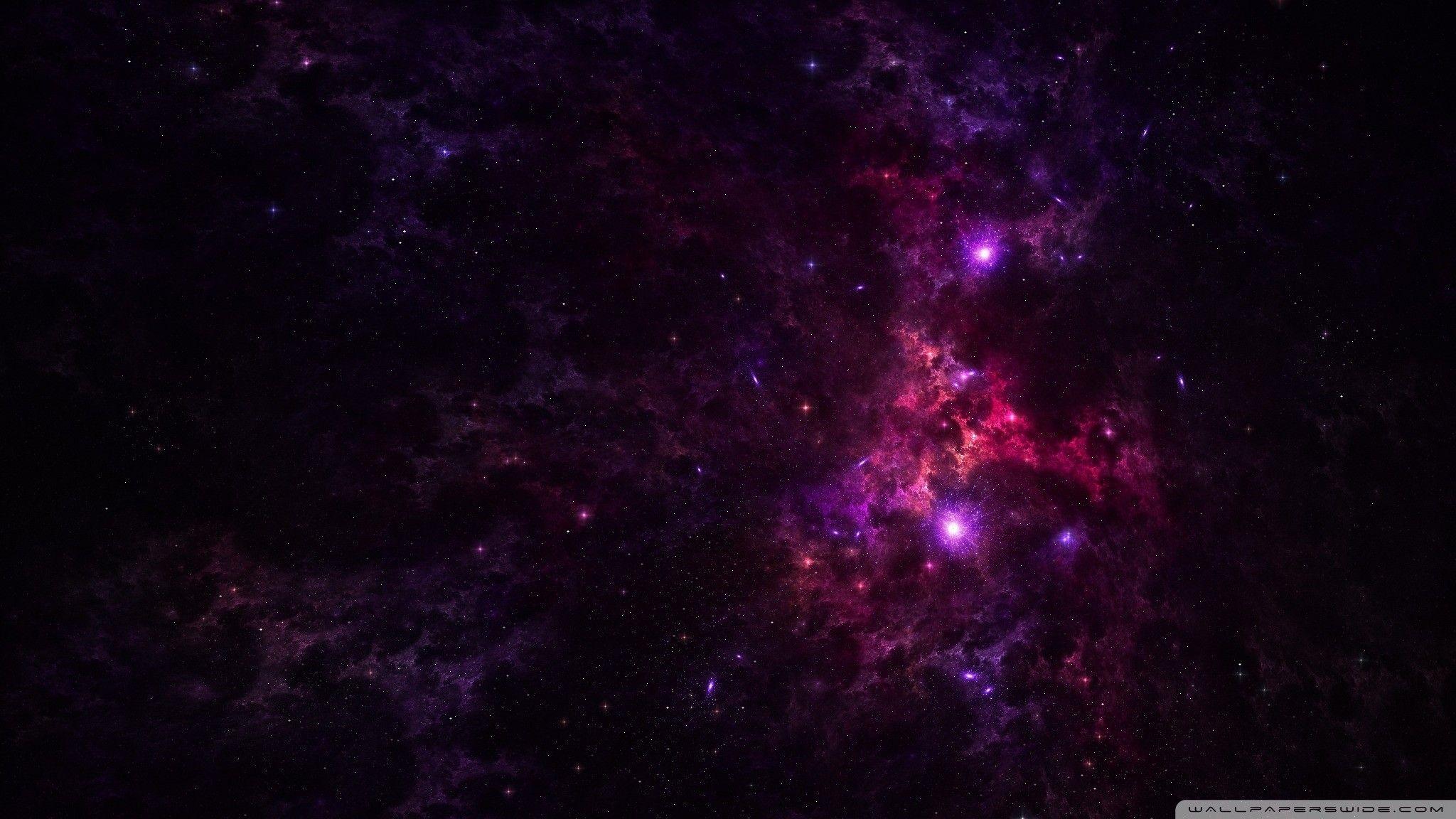 2048x1152 Purple Star Wallpaper