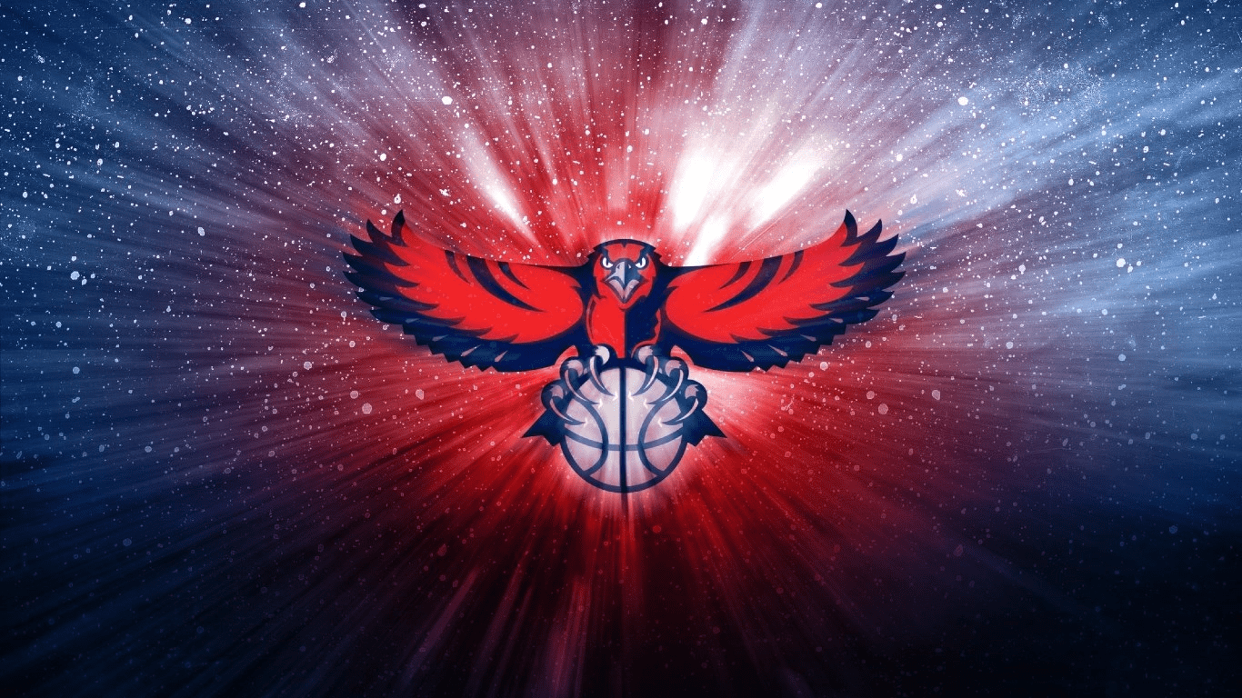 1366x768 Atlanta Hawks Background