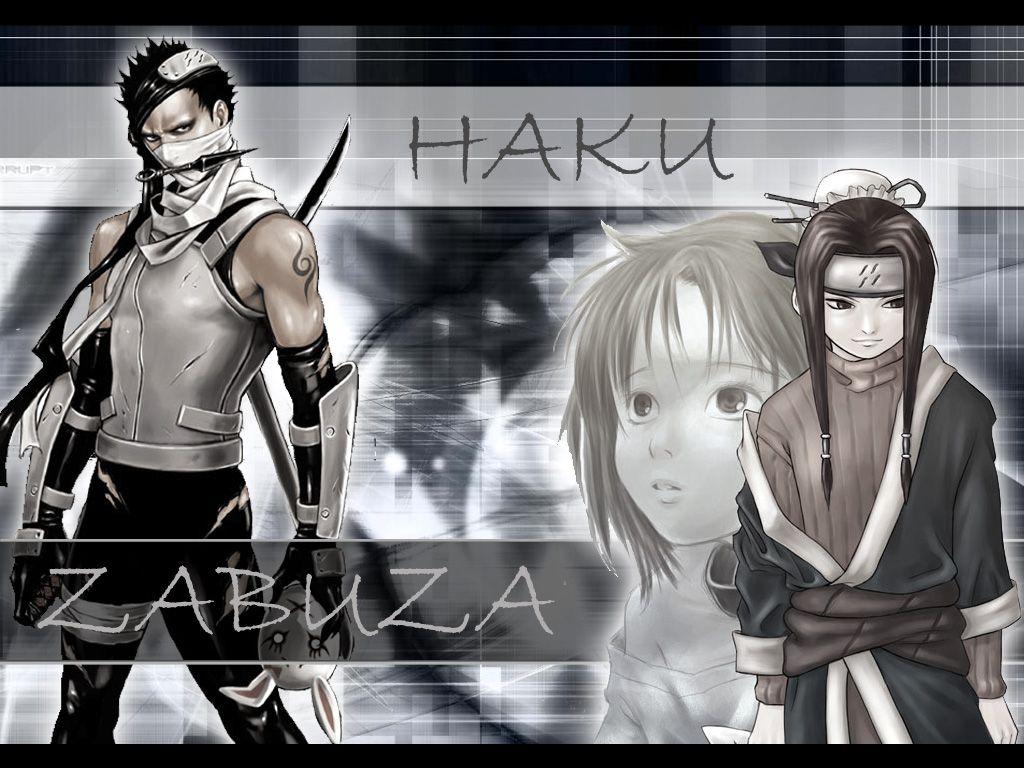 1024x768 mommy gadjedul: haku and zabuza : naruto anime wallpaper