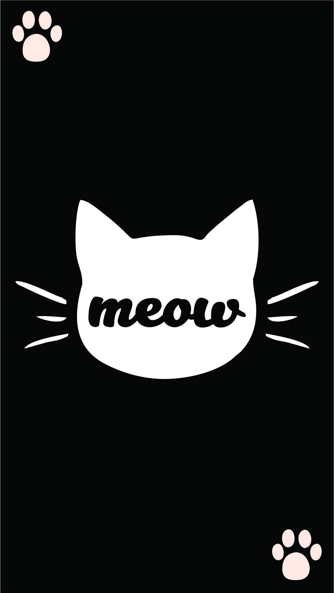 1084x1923 Amazing Black Cat Outline Wallpaper Black Cat Wallpaper