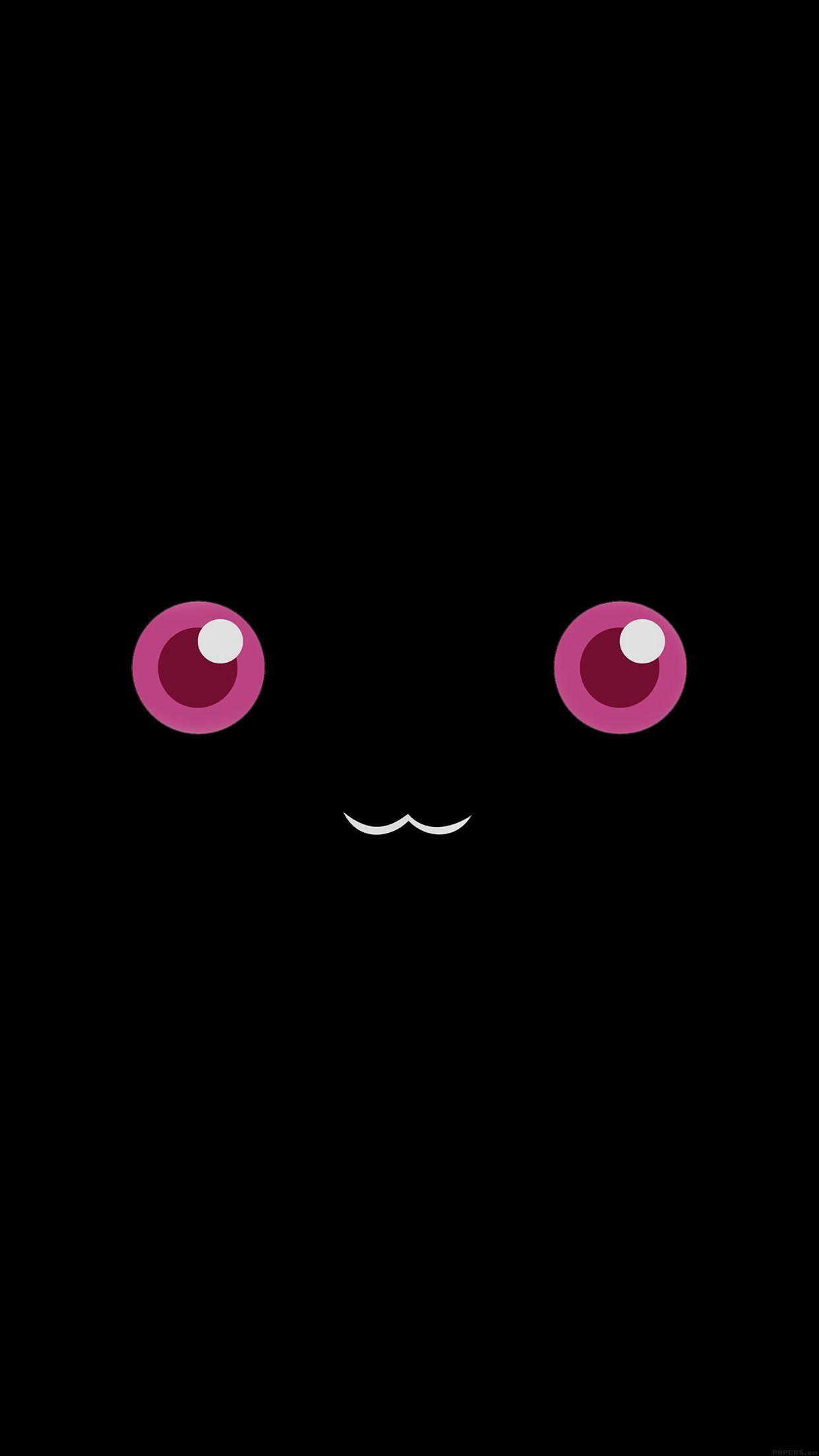 1242x2208 Cute Pokemon Dark Character Anime Minimal Wallpaper