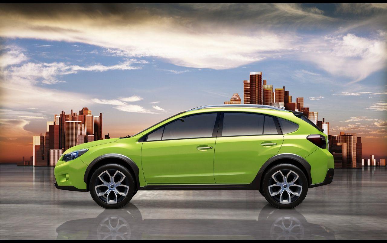1280x804 Subaru XV side view wallpaper. Subaru XV side view