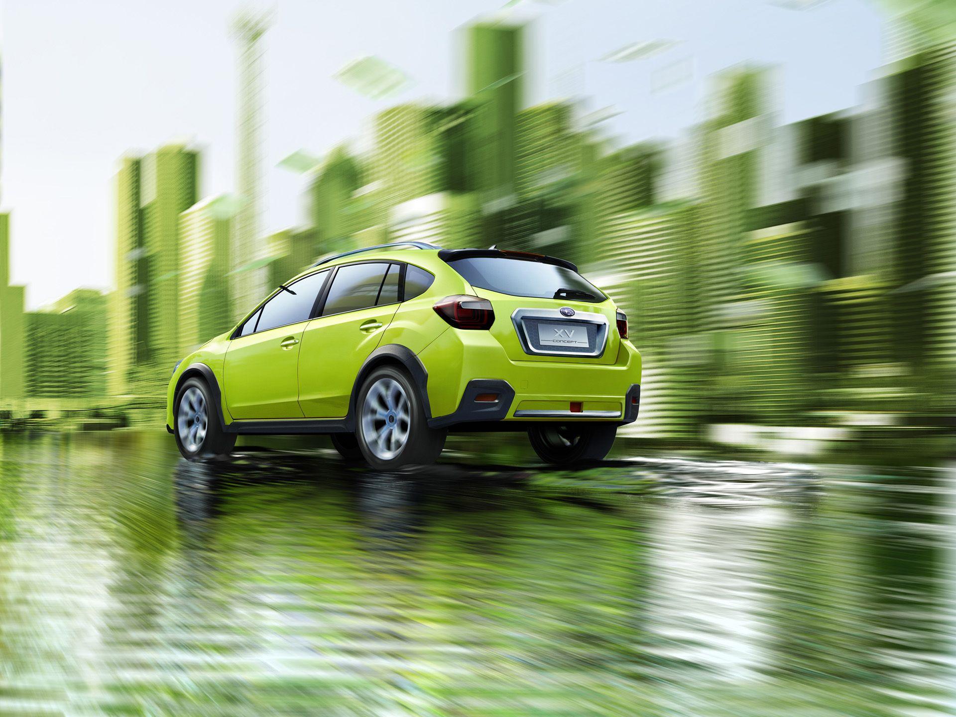 1920x1440 Subaru XV Concept Angle Speed