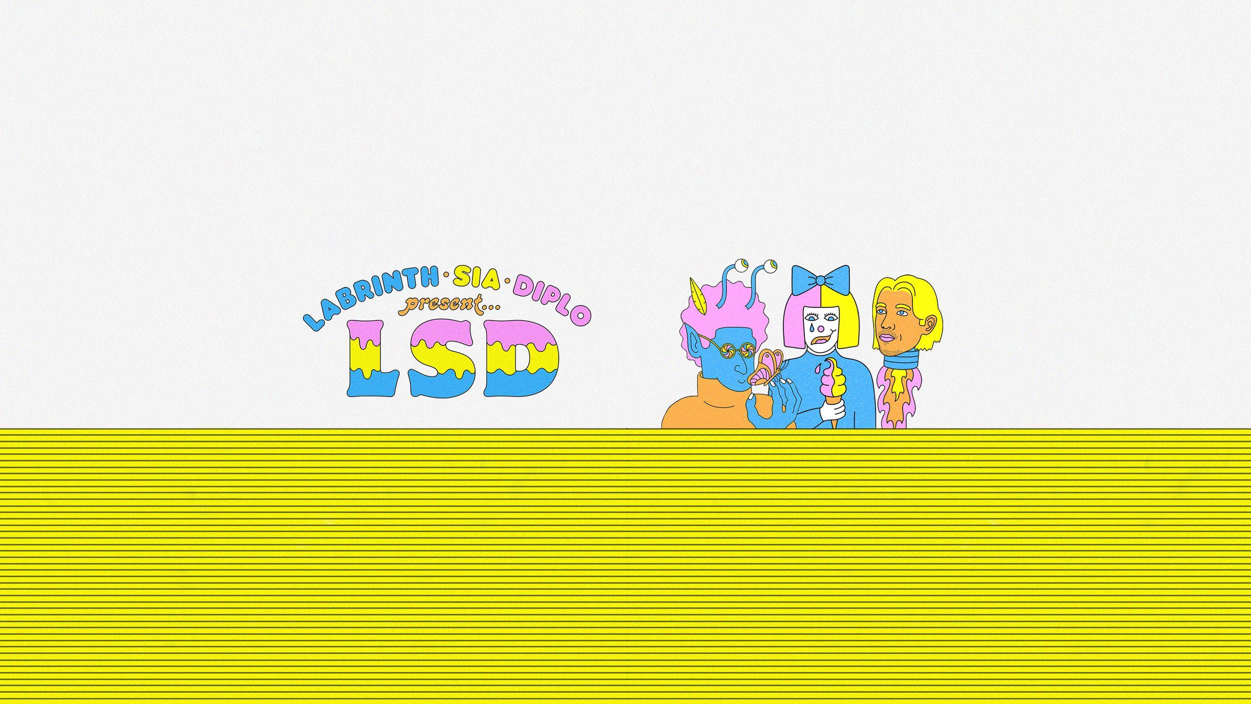 2560x1440 LSD Diplo Wallpaper