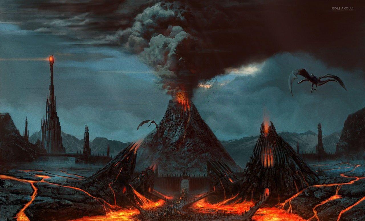 1280x777 Sauron, The Eye of Sauron, The Lord of the Rings, eyes HD