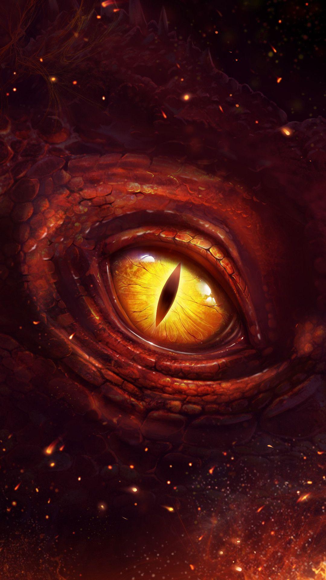 1080x1920 Dragon Eye Wallpaper
