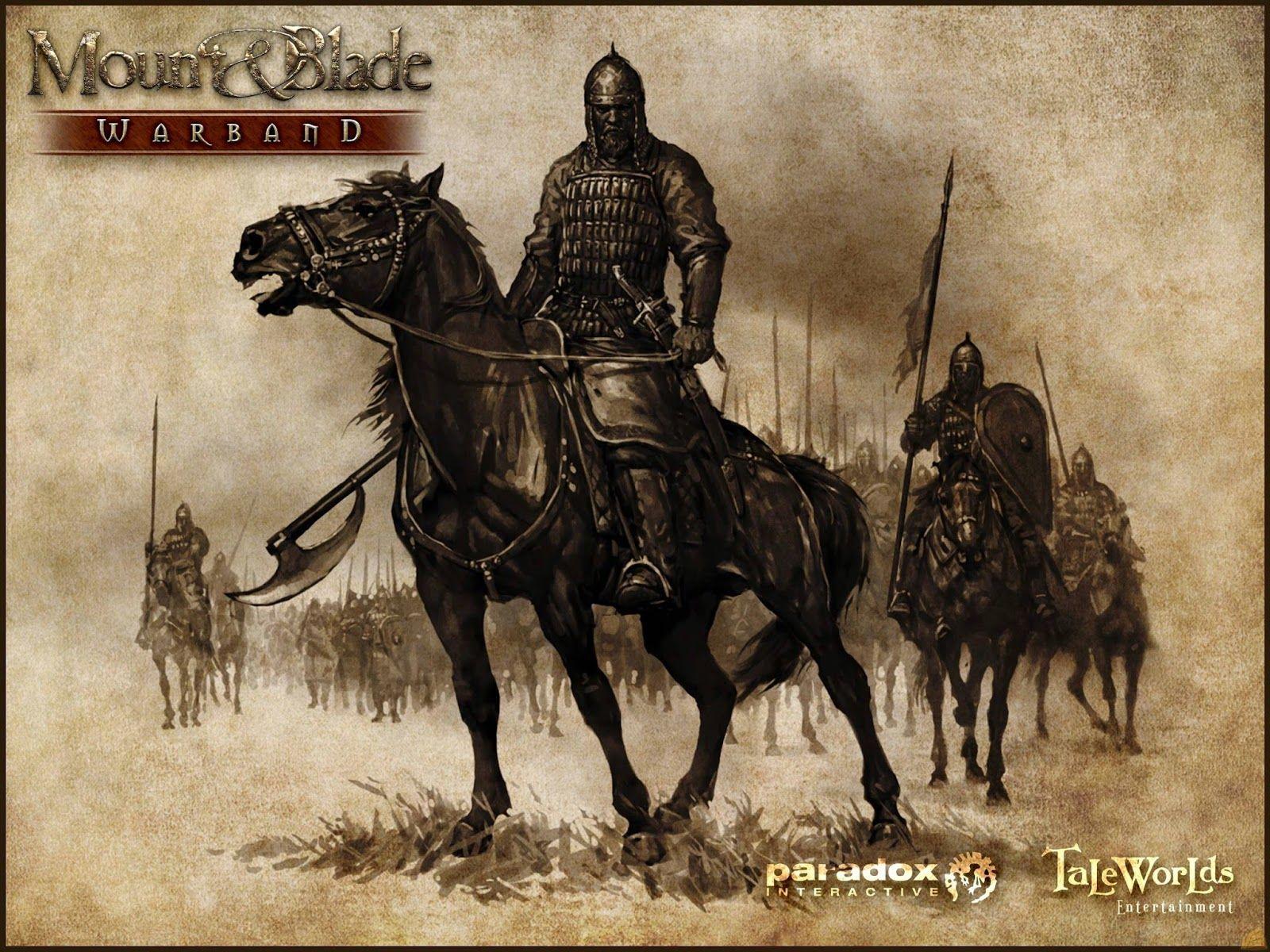 1600x1200 mount and blade warband cover. Fantasy art warrior, Horse