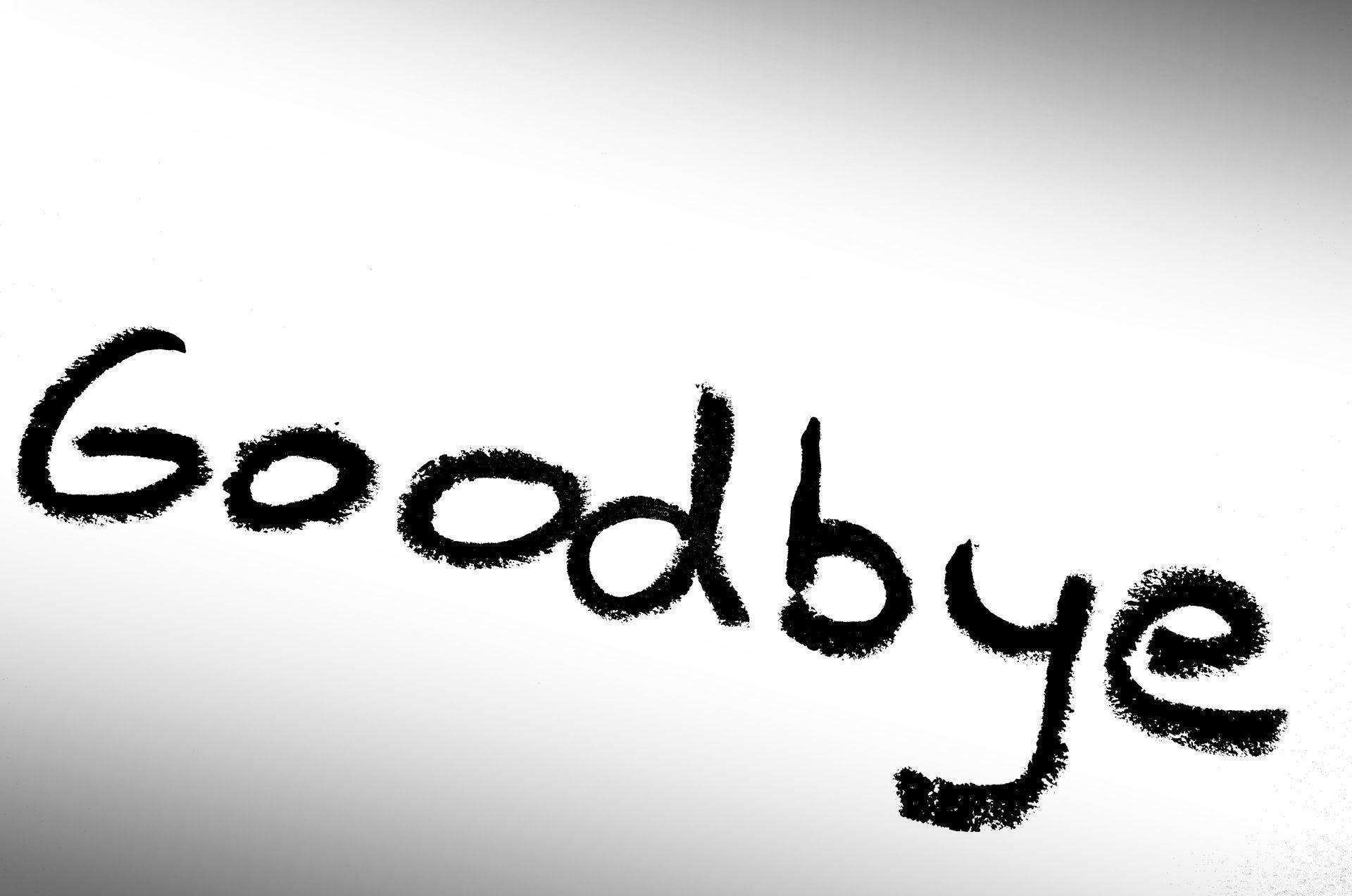 Good Bye Wallpapers - Top Free Good Bye Backgrounds - WallpaperAccess