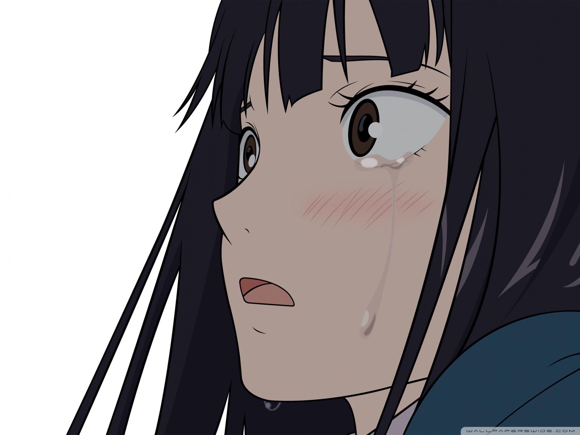 1920x1440 Anime Girl Crying Ultra HD Desktop Background Wallpaper for