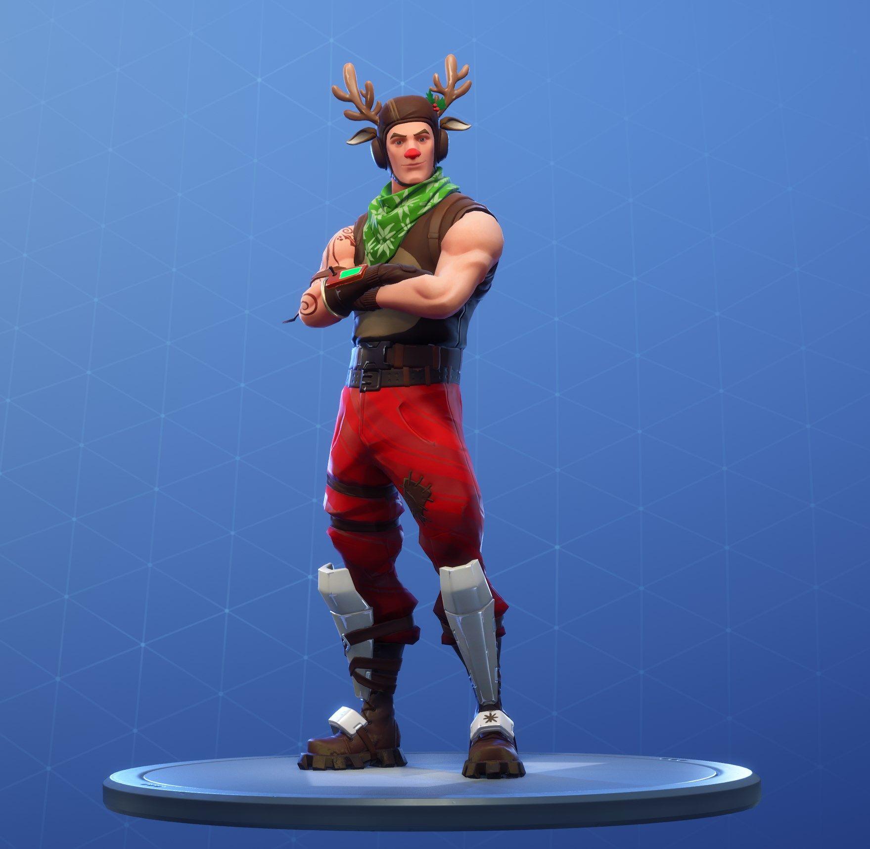1759x1716 Fortnite Red Nosed Ranger Skin
