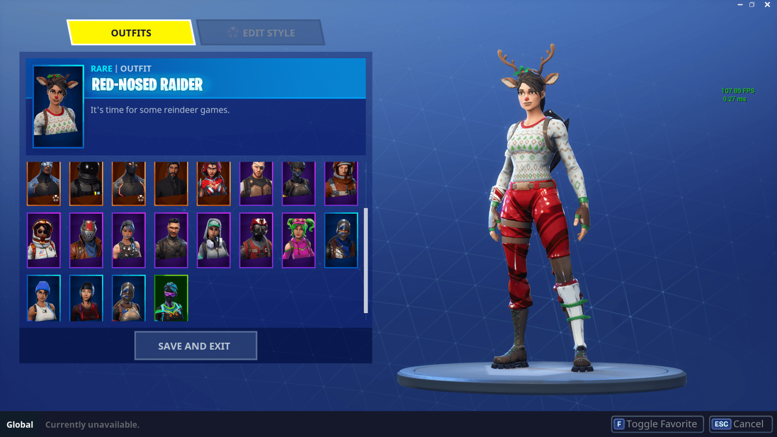 1600x900 Red Nosed Ranger Fortnite Wallpaper