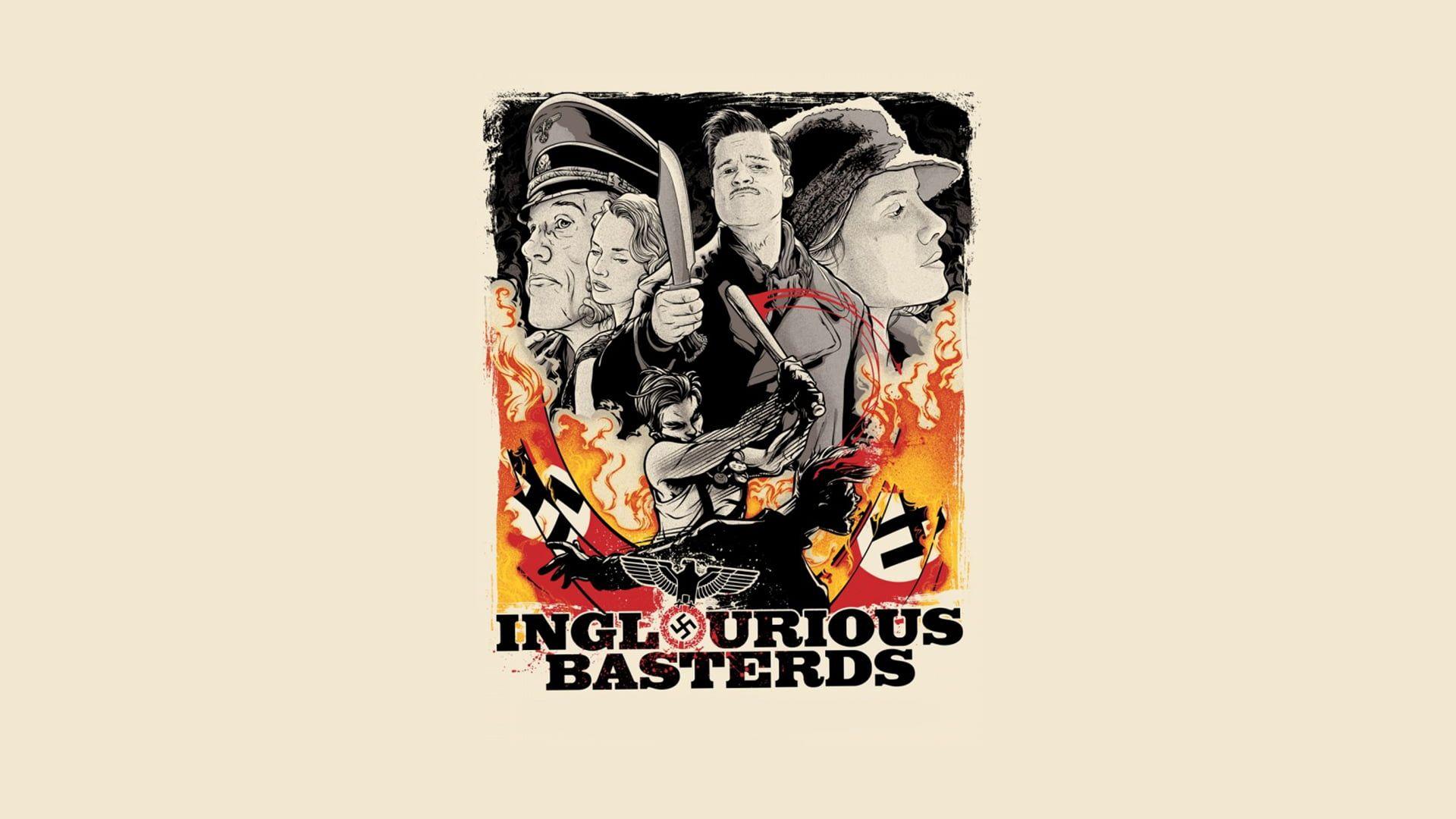 1920x1080 Inglourious Basterds Painting, Movies, Quentin Tarantino