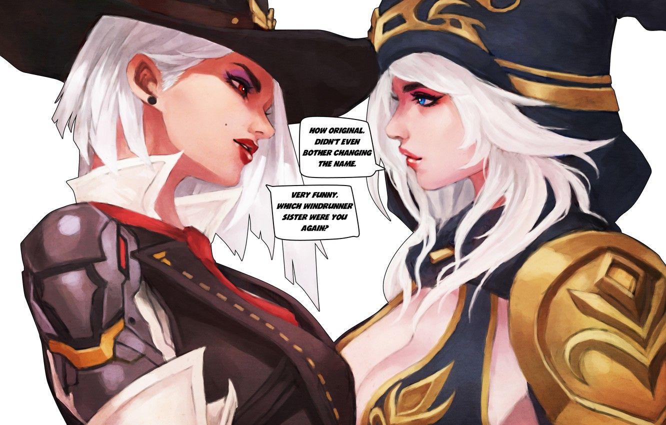 1332x850 Photo Wallpaper Girl, Art, Lol, League Of Legends