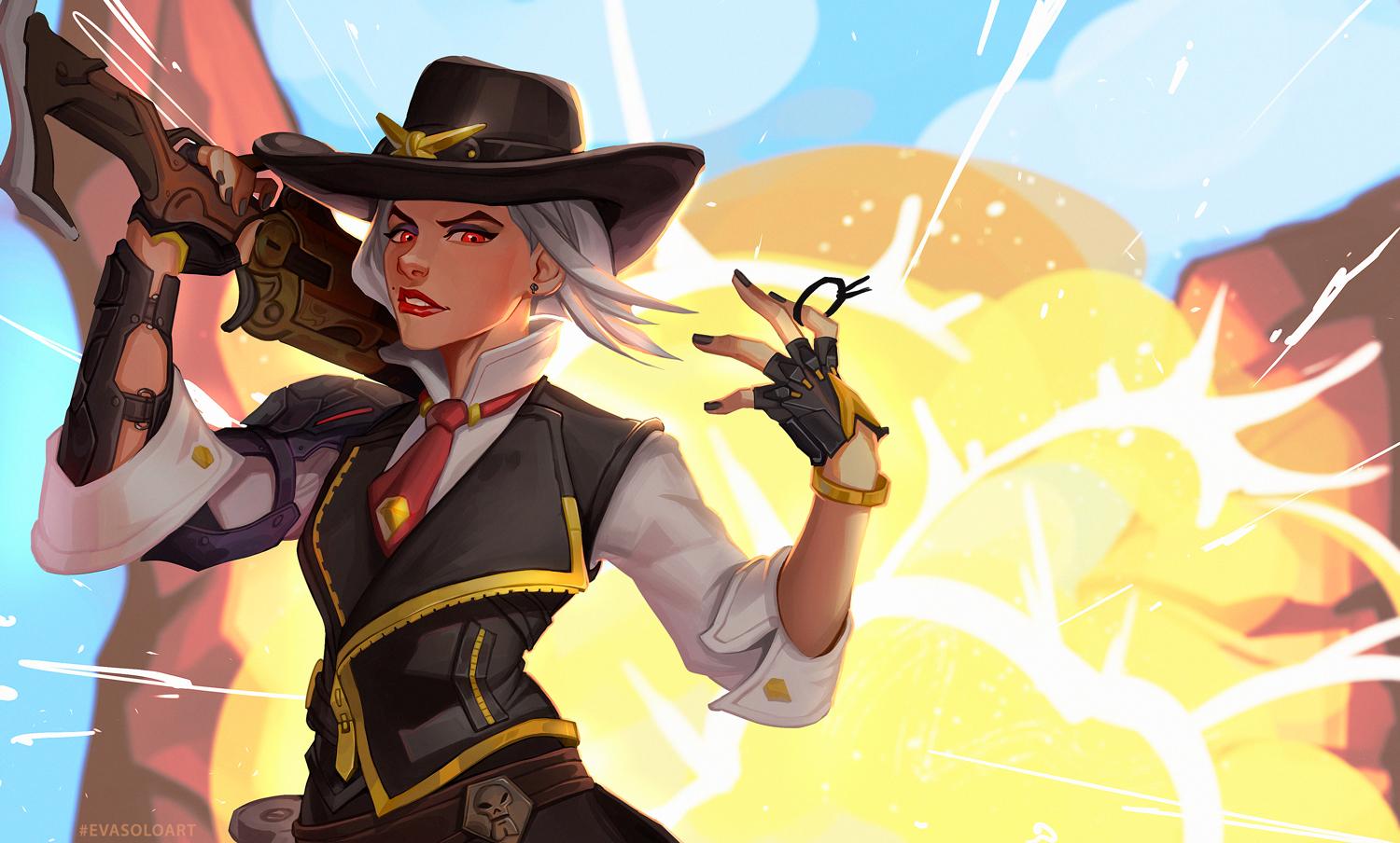 Overwatch Ashe Wallpapers - Top Free Overwatch Ashe Backgrounds ...