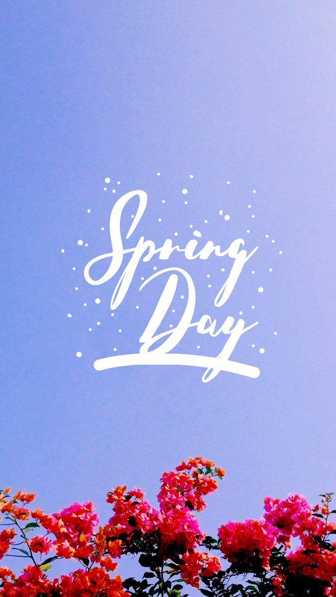 Bts Spring Day Wallpapers - Top Free Bts Spring Day Backgrounds -  Wallpaperaccess