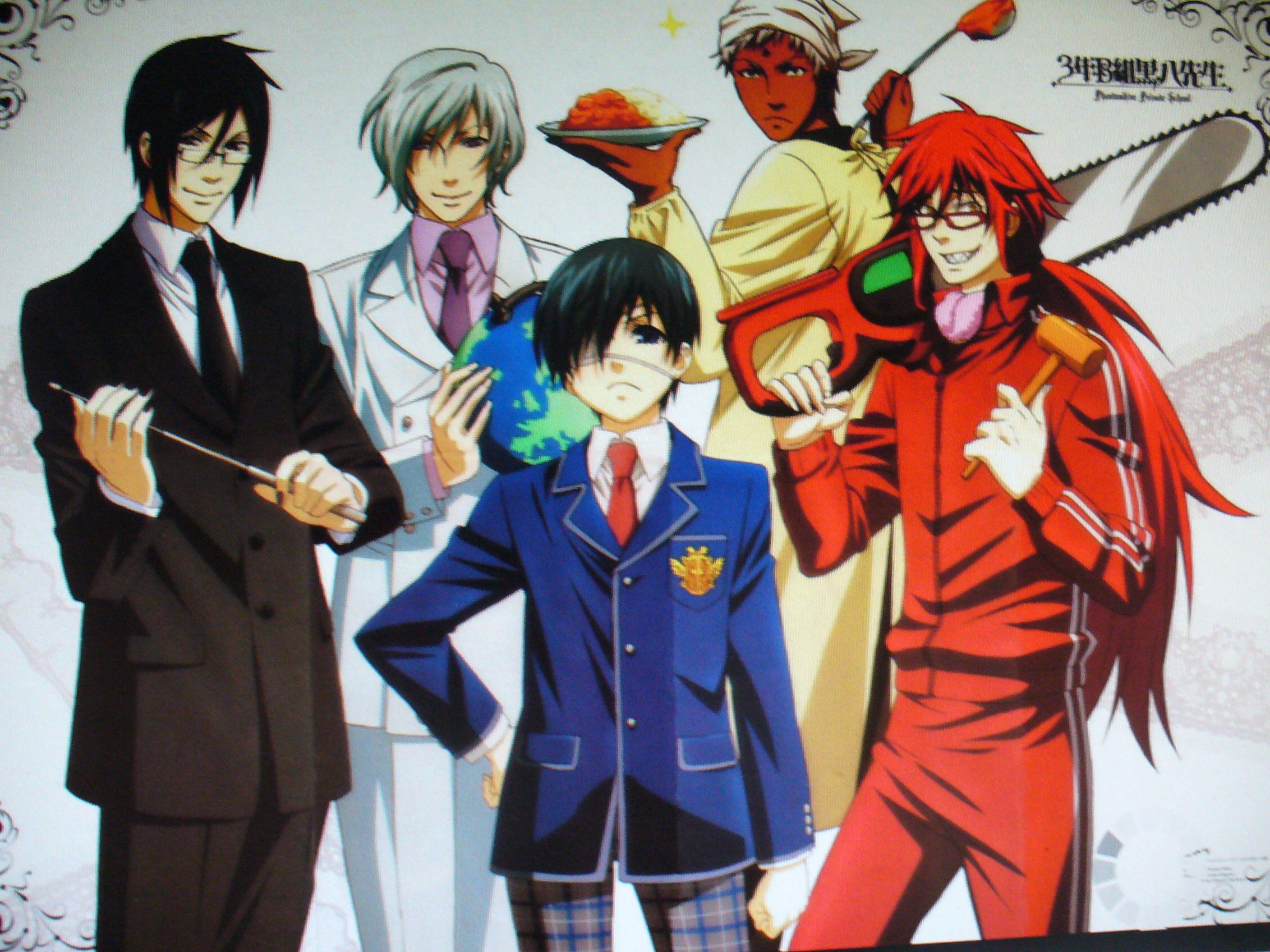 2816x2112 Black Butler (Kuroshitsuji) image Black Butler Group Photo. HD