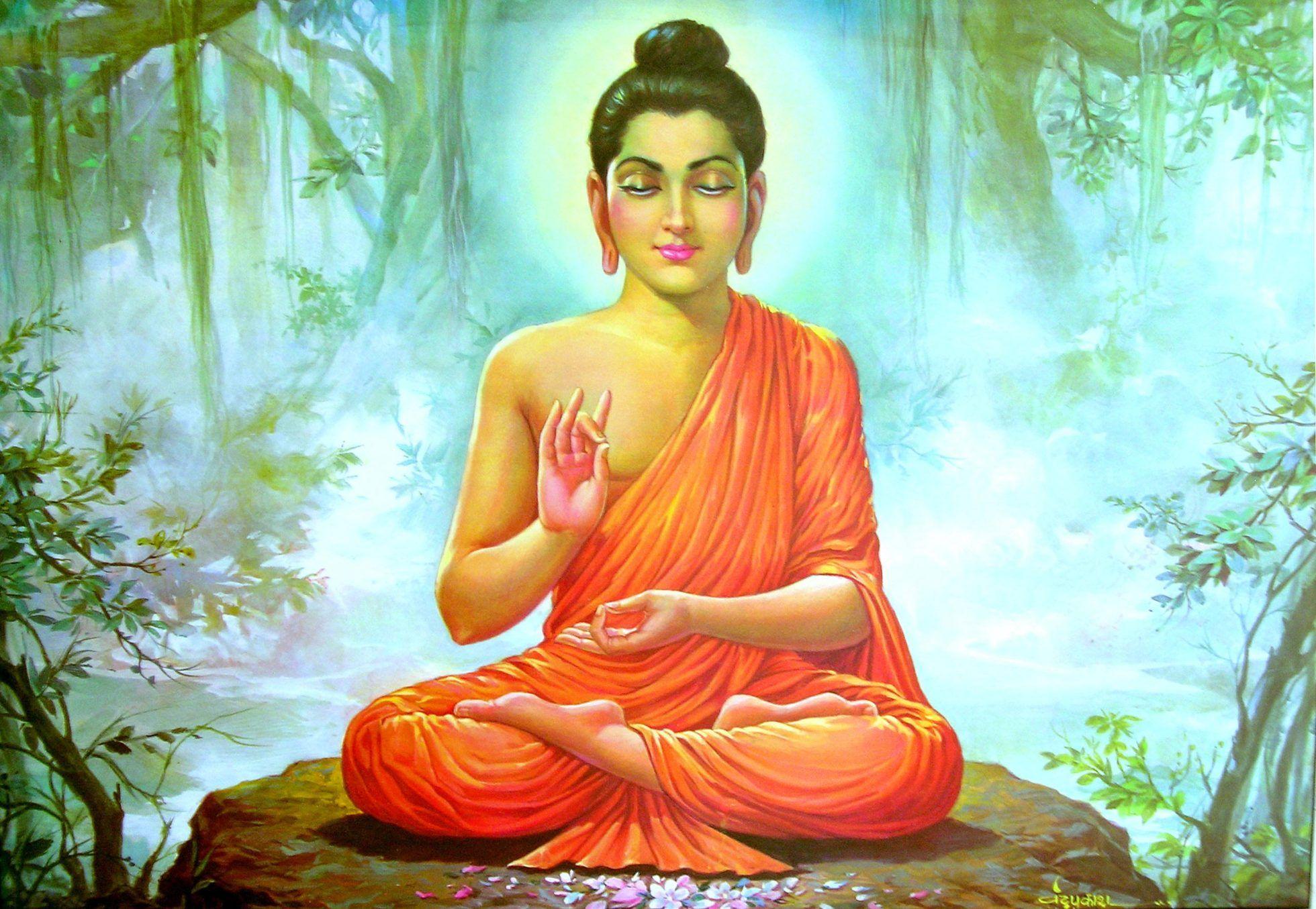 1960x1355 siddhartha, Gautama, Buddha, Religion, Art Wallpaper HD / Desktop
