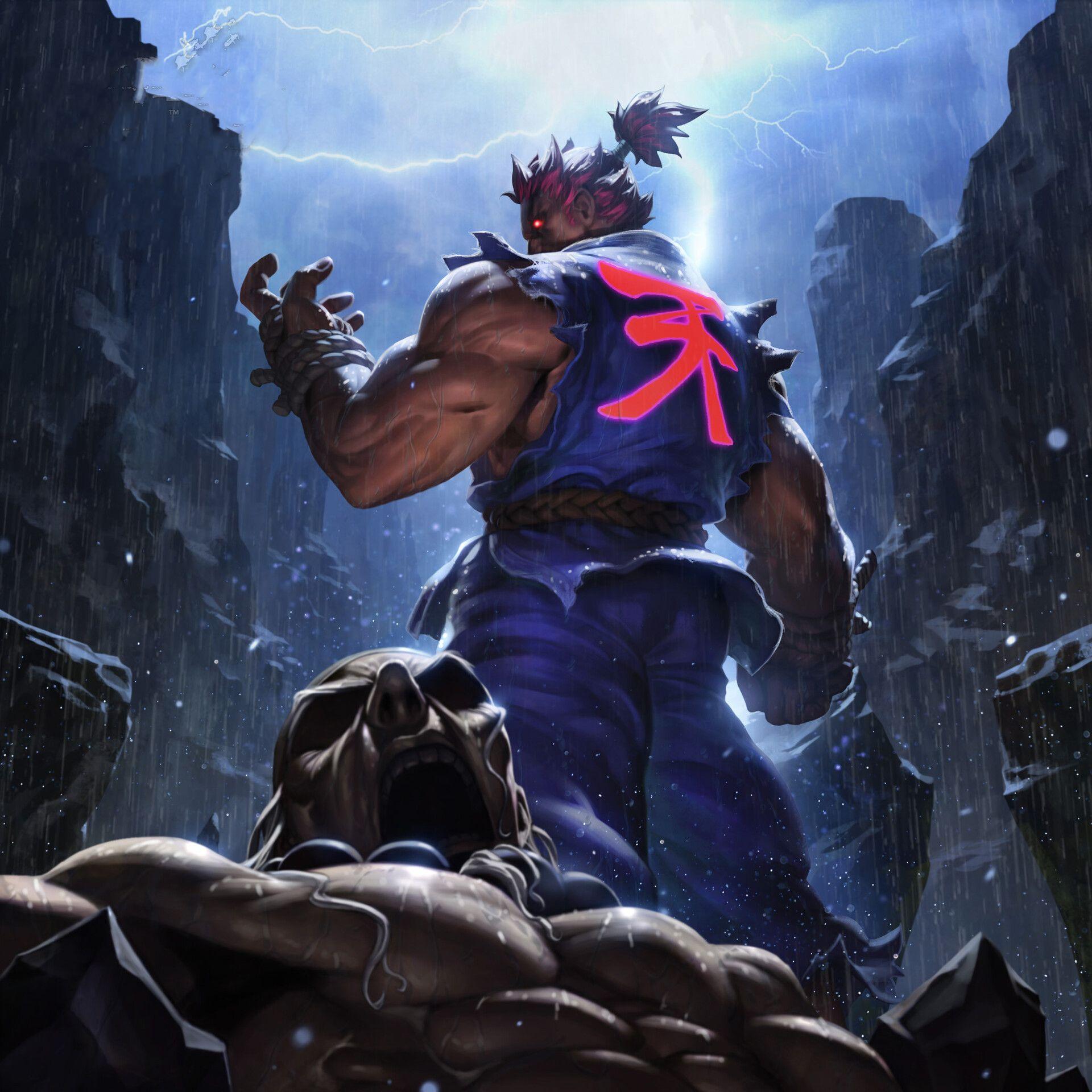 1920x1920 Akuma Street Fighter Game 1440P Resolution Wallpaper, HD