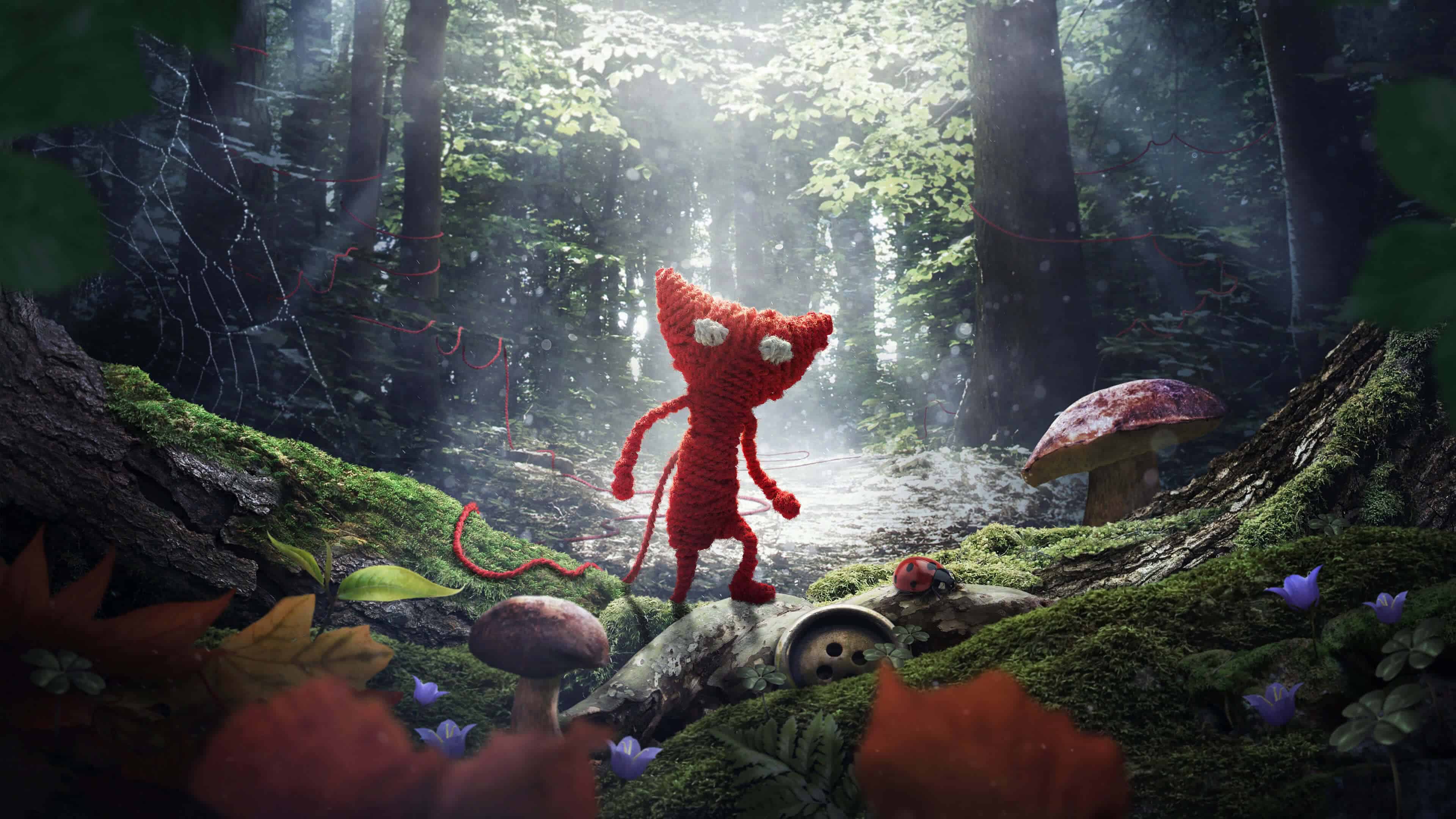 3840x2160 Unravel Yarny Wallpaper
