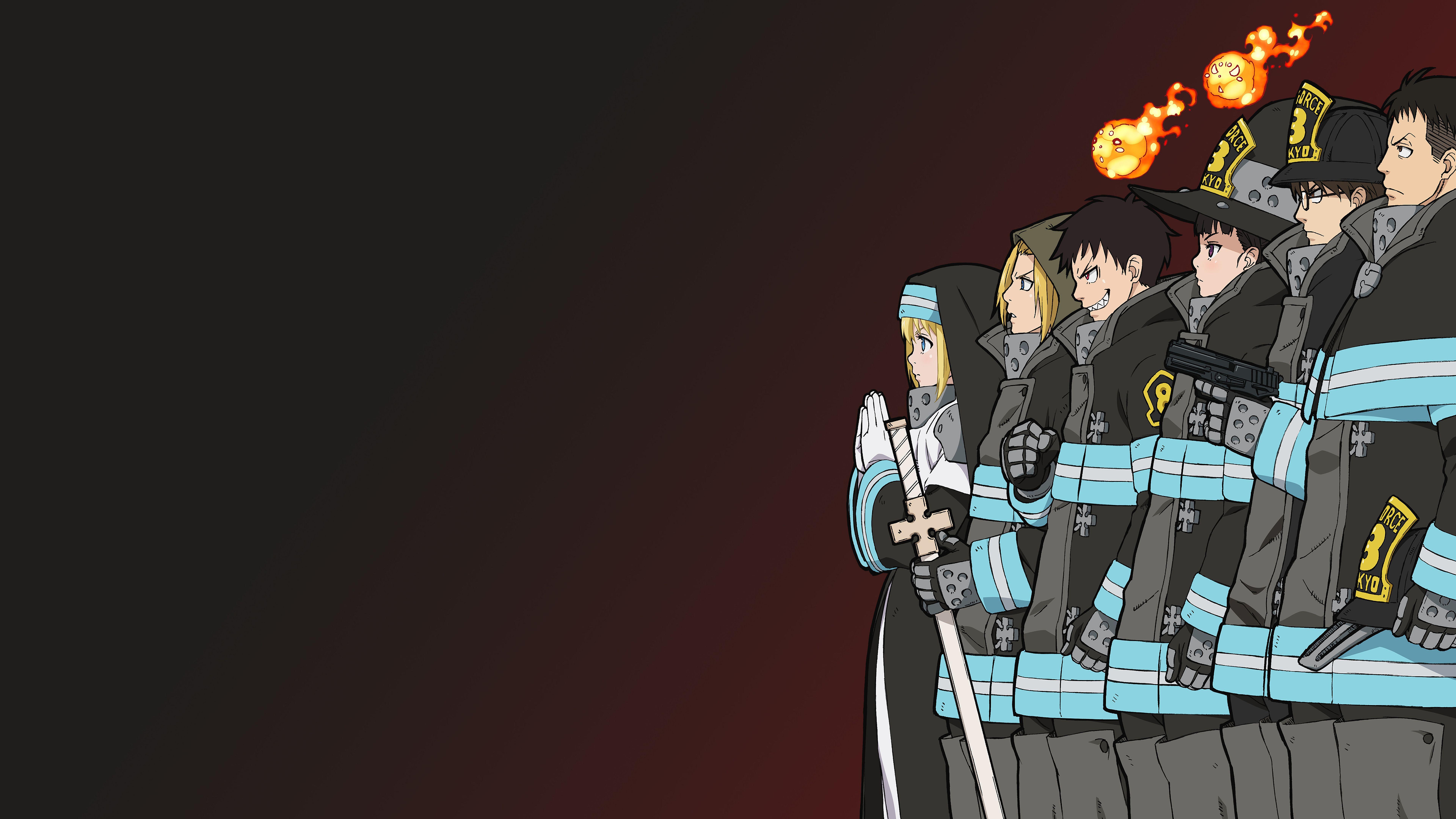 Anime Fire Force HD Wallpaper by はちべえ