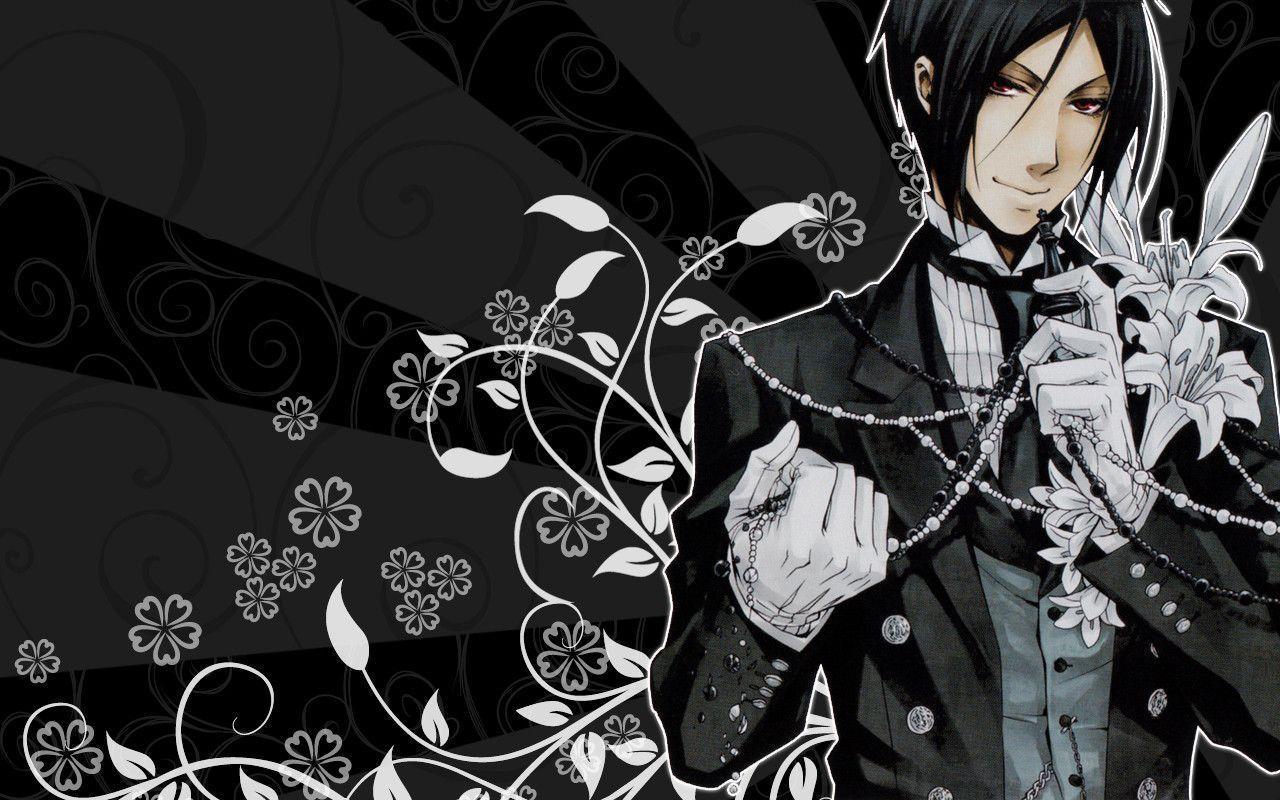 1280x800 Black butler sebastian wallpaper HD Wallpaper