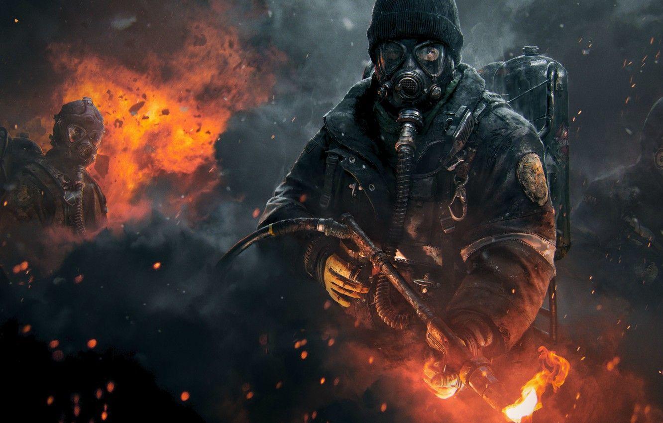1332x850 Wallpaper the gun, quarantine, shooter, Tom Clancy's The Division