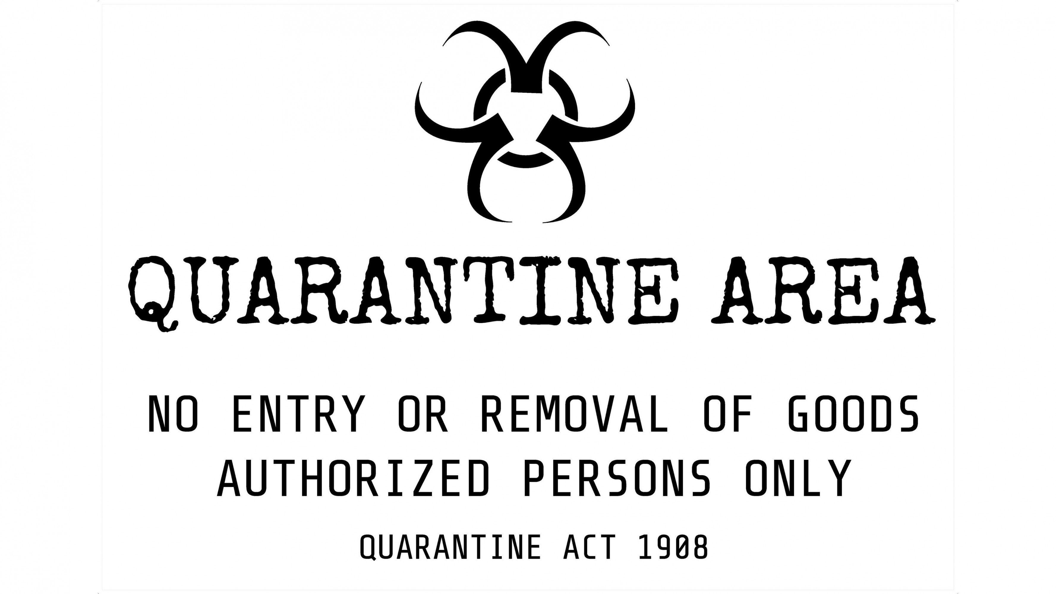 3554x1999 Quarantine area HD desktop wallpaper : Widescreen : High