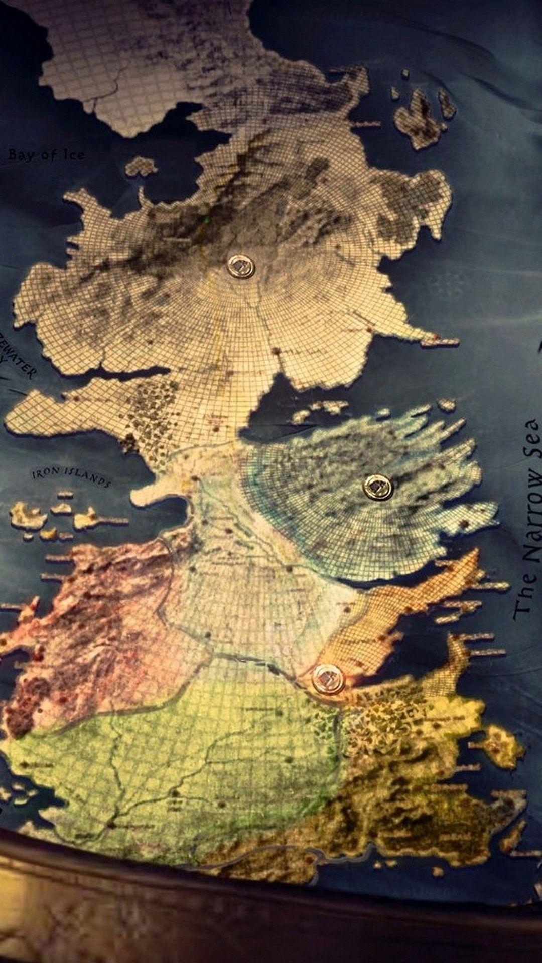 1080x1920 Game of Thrones Map iPhone Wallpaper 3D iPhone Wallpaper