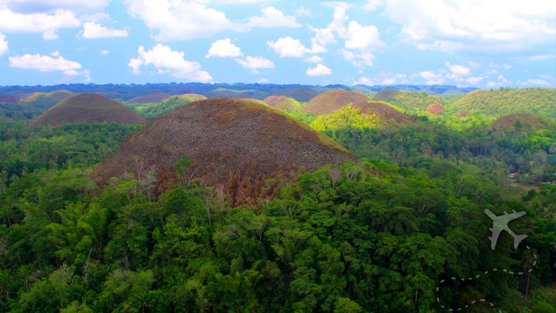 1920x1080 The Chocolate Hills are a strange geologic formation on Bohol Island