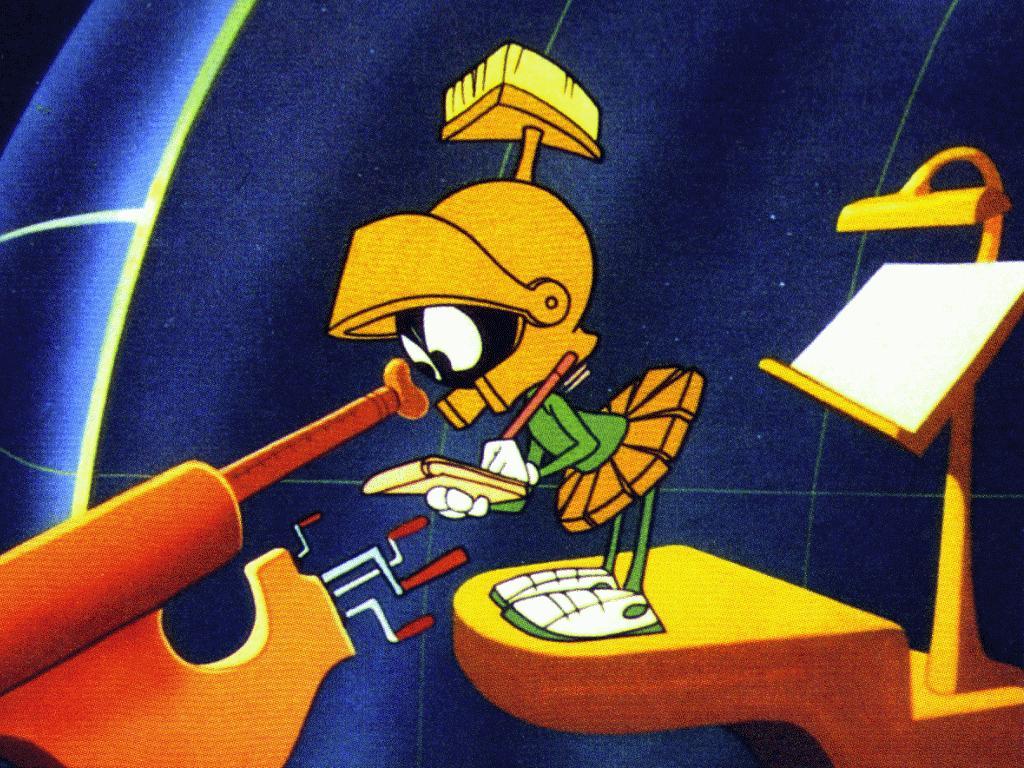 1024x768 Marvin the Martian #Wallpaper
