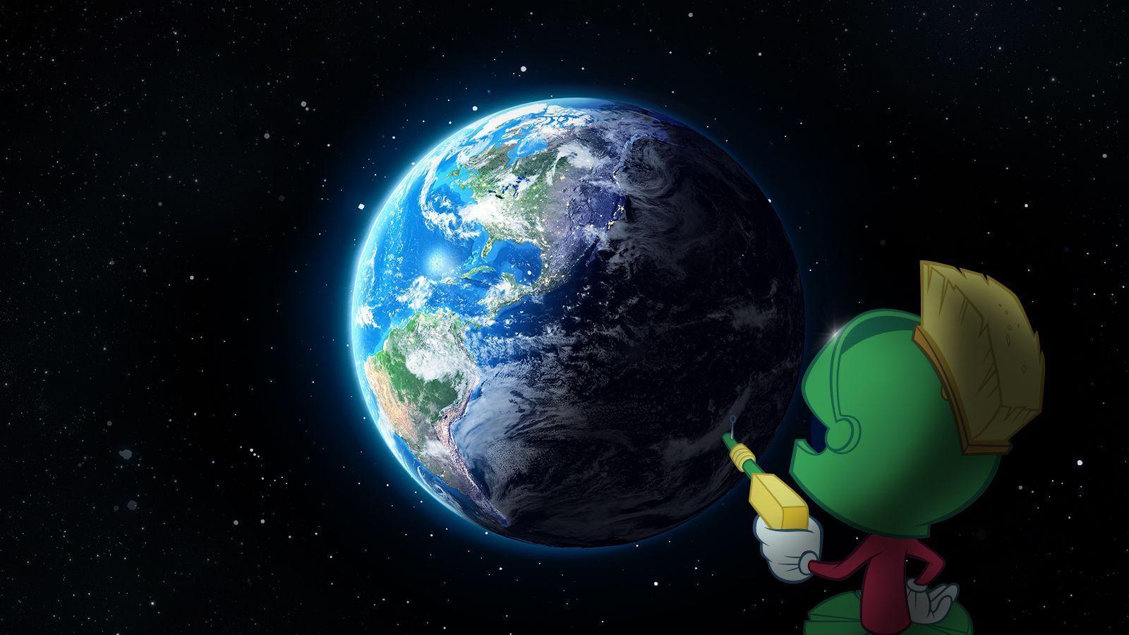 1600x900 MARVIN THE MARTIAN - An Earth Shattering Kaboom in Pop Culture