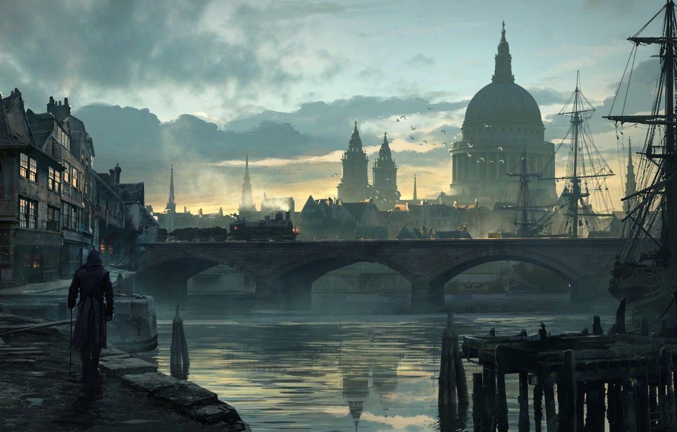 1332x850 Wallpaper London, Assassins Creed, Art, Syndicate, Syndicate
