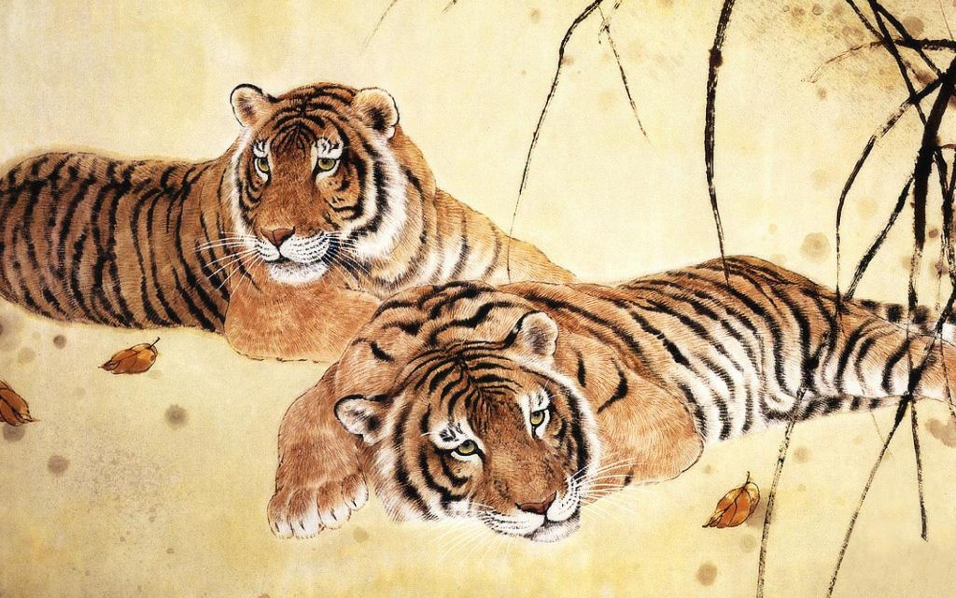 Japanese Tiger Wallpapers - Top Free Japanese Tiger Backgrounds