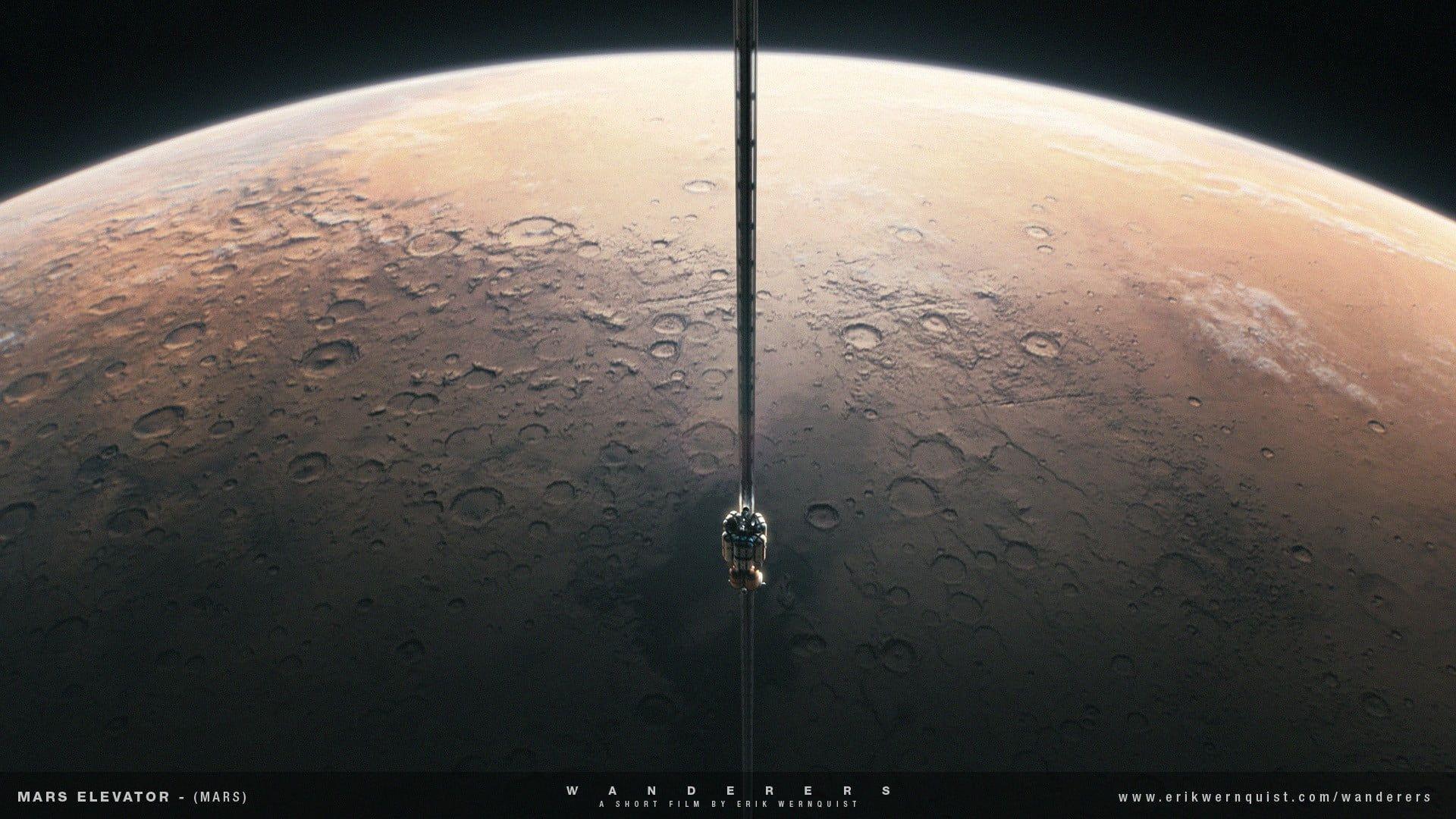 1920x1080 Planet mars, space, galaxy, Moon, planet HD wallpaper