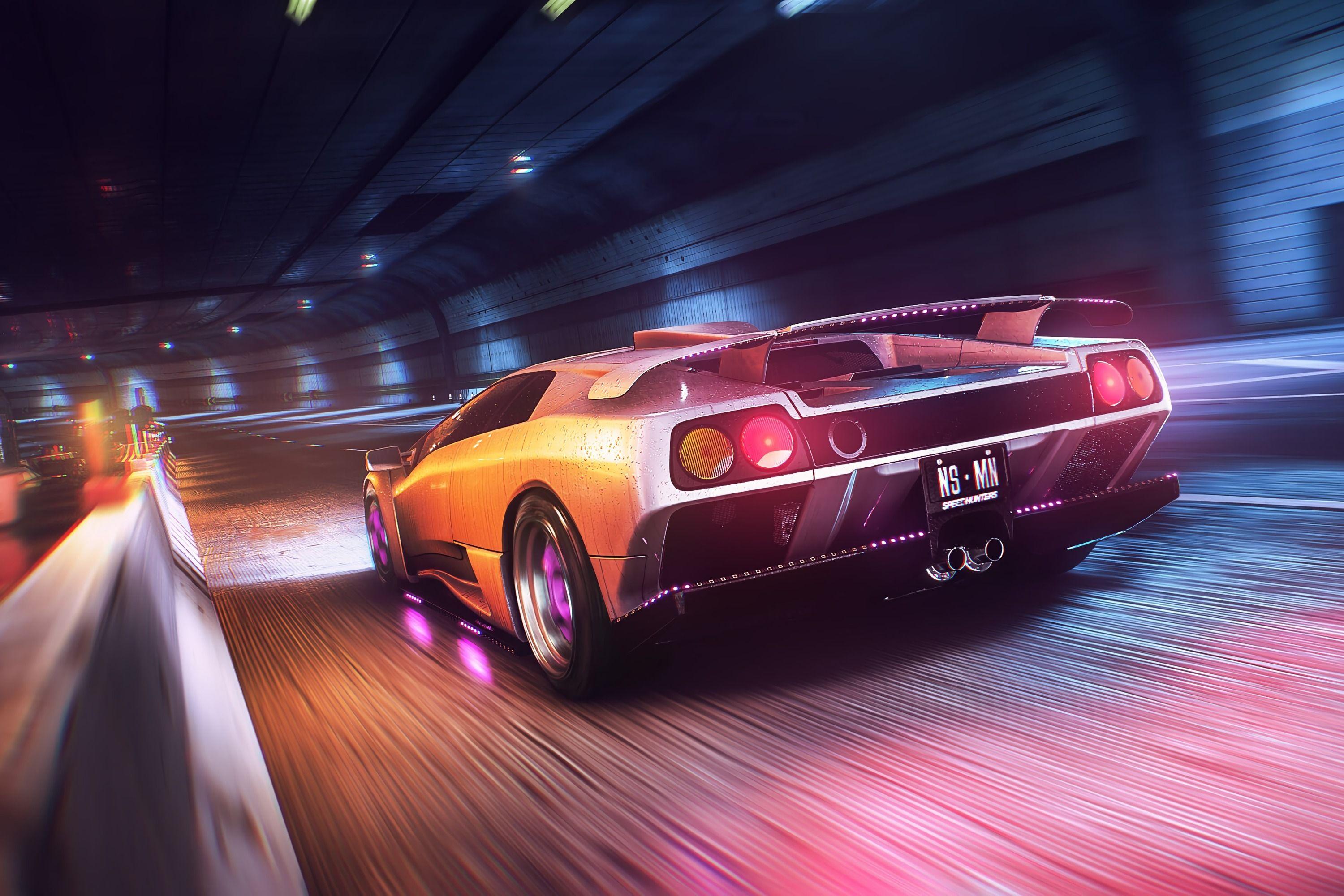 Neon Lamborghini HD Wallpapers - Top Free Neon Lamborghini HD