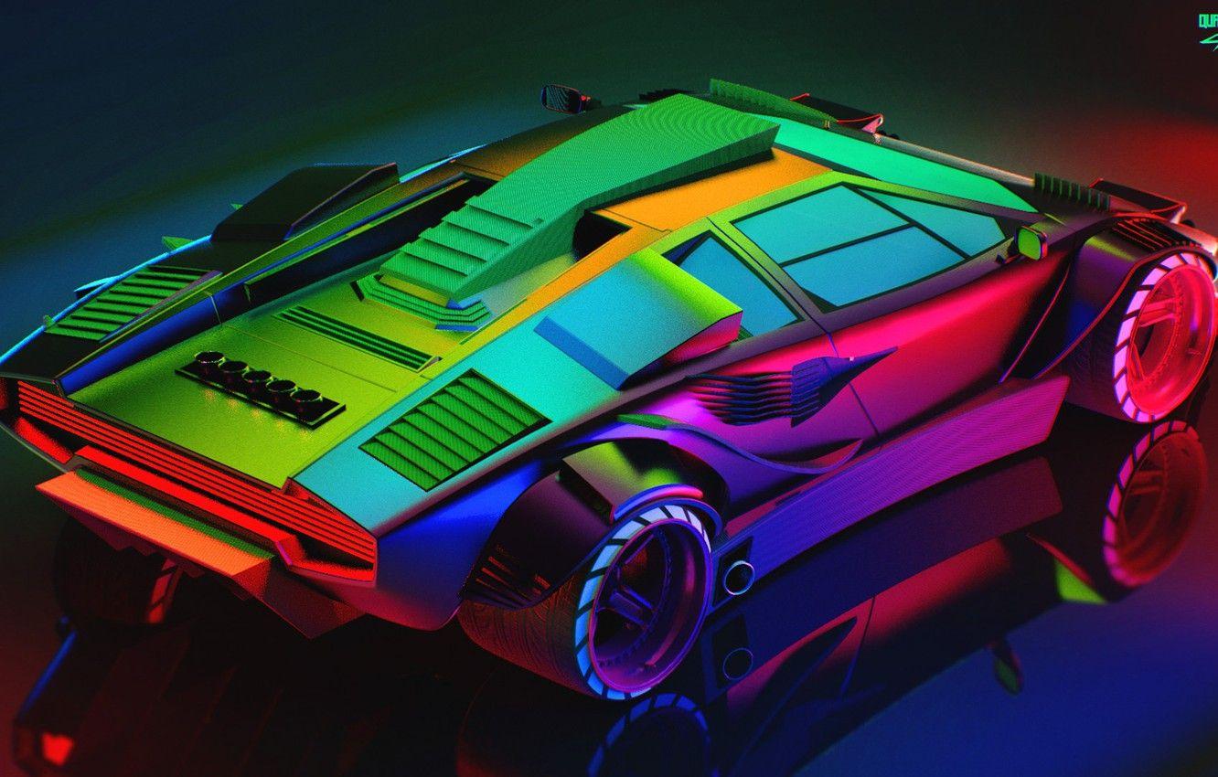 Neon Lamborghini HD Wallpapers - Top Free Neon Lamborghini HD