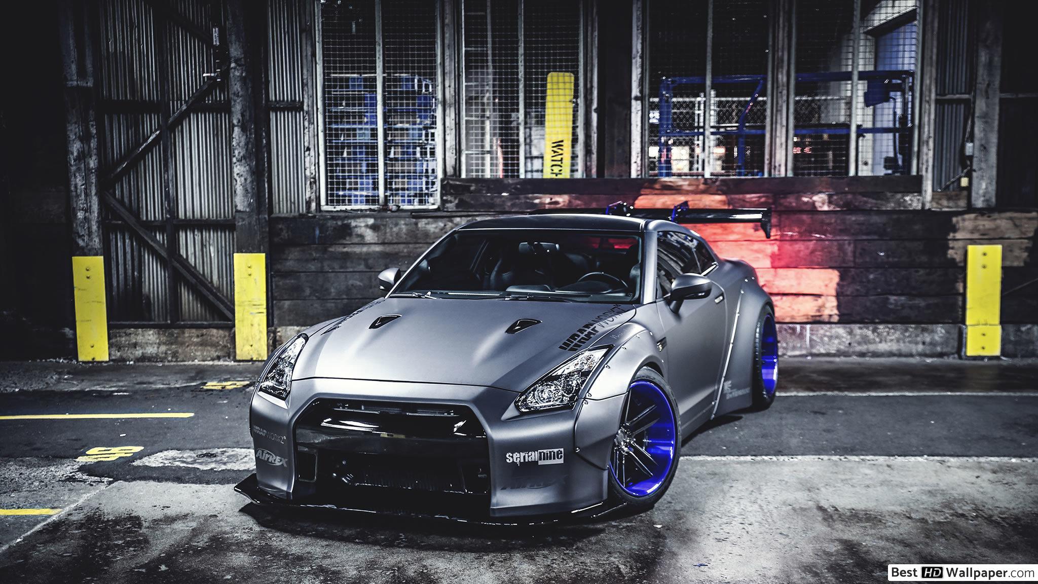 2048x1152 Nissan GT R Sport Car HD Wallpaper Download