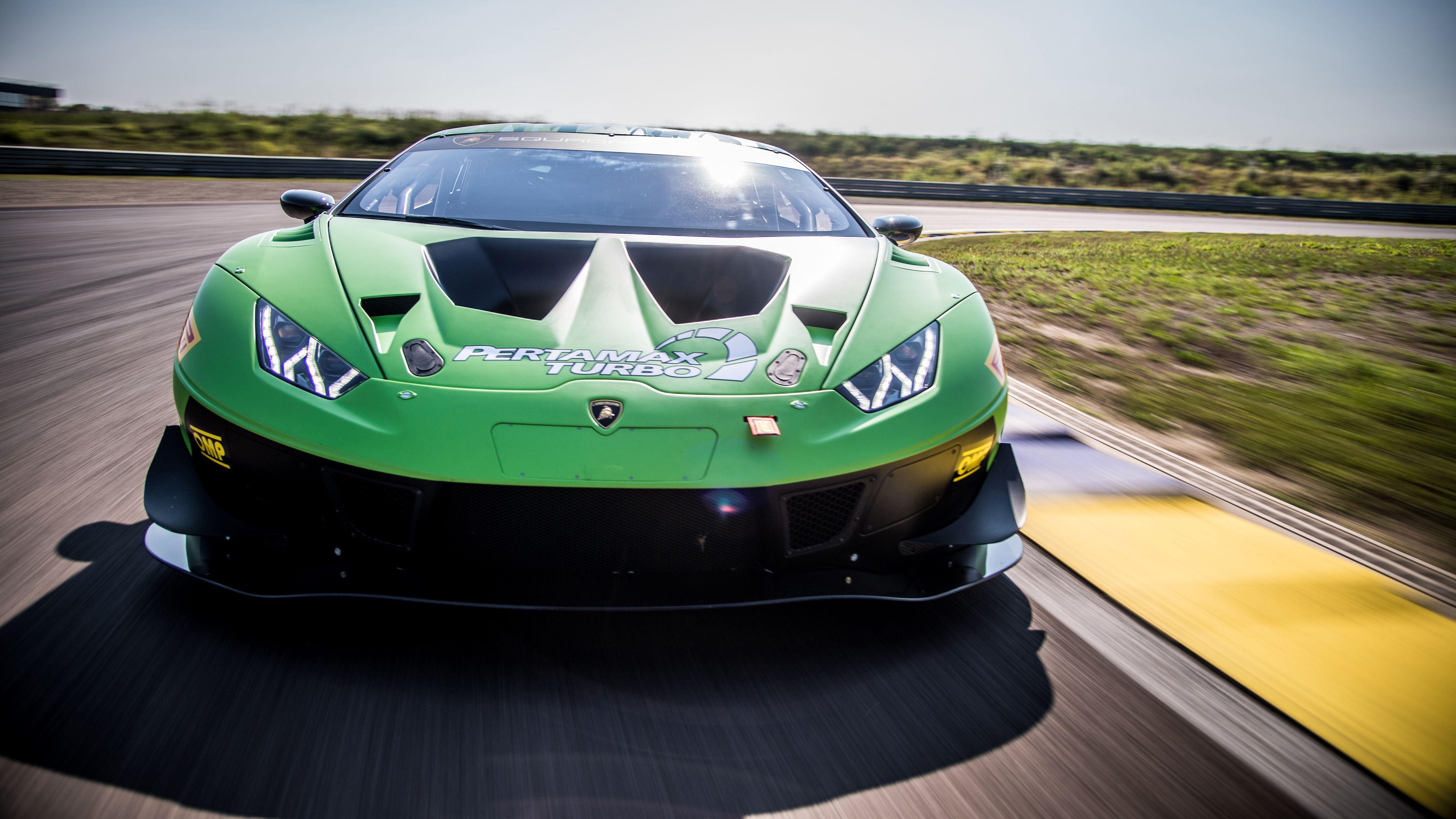 4096x2304 Lamborghini Huracan GT3 EVO 2018 4K 2 Wallpaper. HD Car
