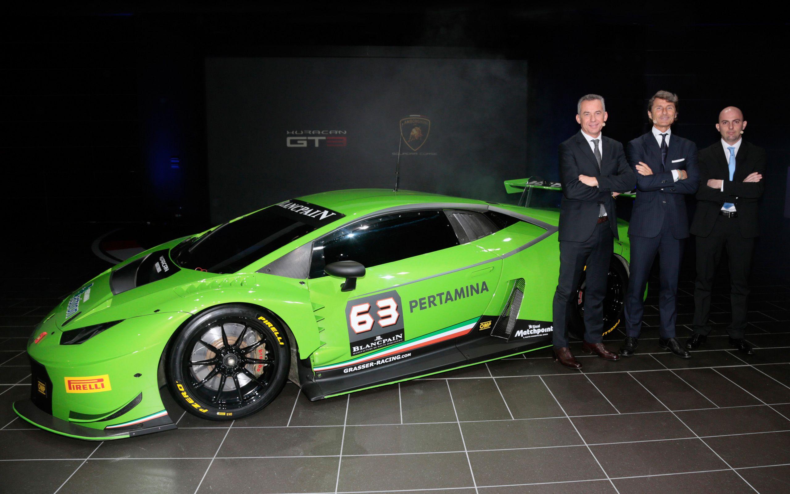 2560x1600 Lamborghini Huracan GT3 Premiere