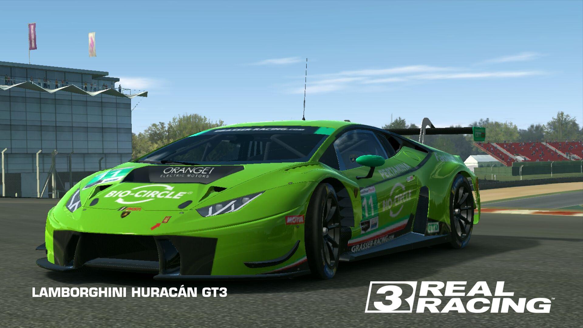 1920x1080 LAMBORGHINI HURACÁN GT3. Real Racing 3