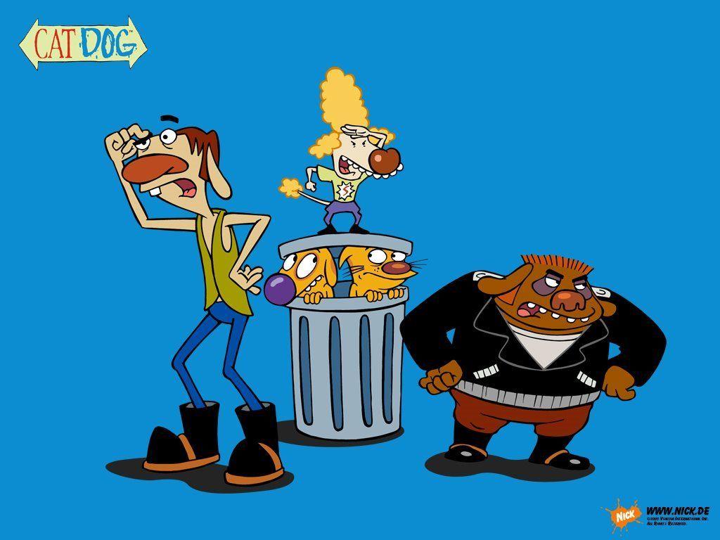 1024x768 My Free Wallpaper Wallpaper : CatDog. Cartoon