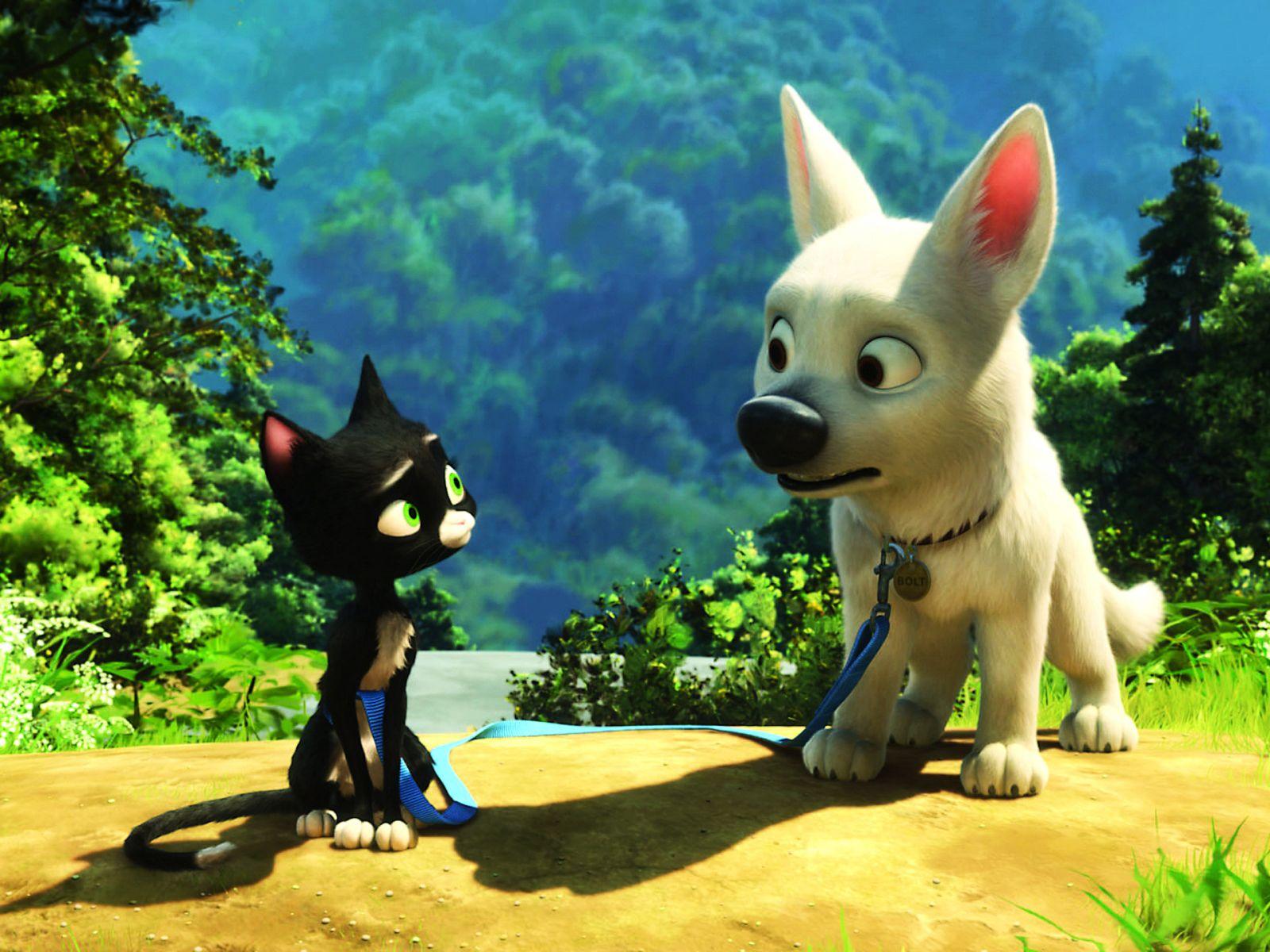 1600x1200 Bolt Dog Cartoon Background Free Download