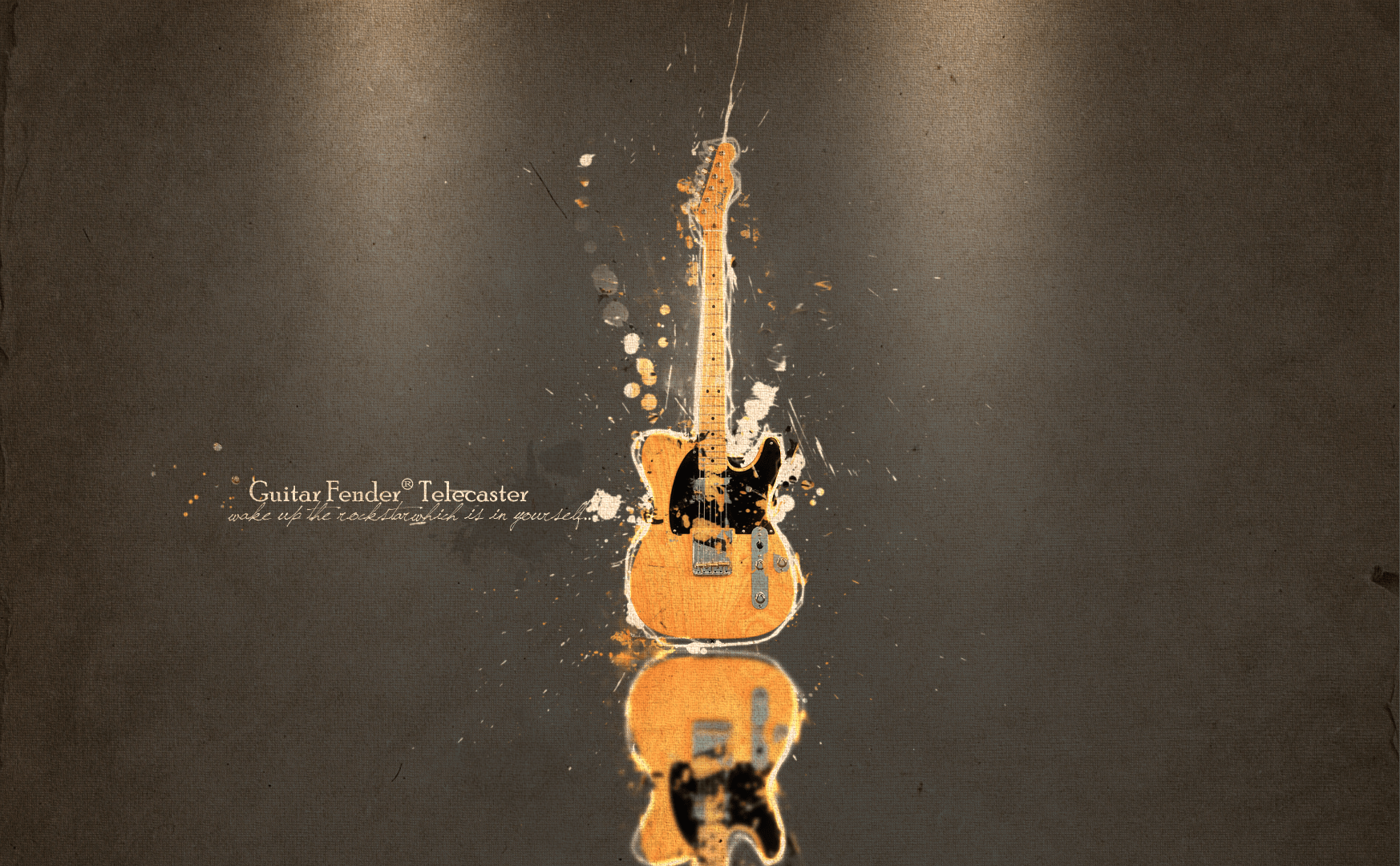 1746x1080 Fender Telecaster like a cool desktop wallpaper. Fender
