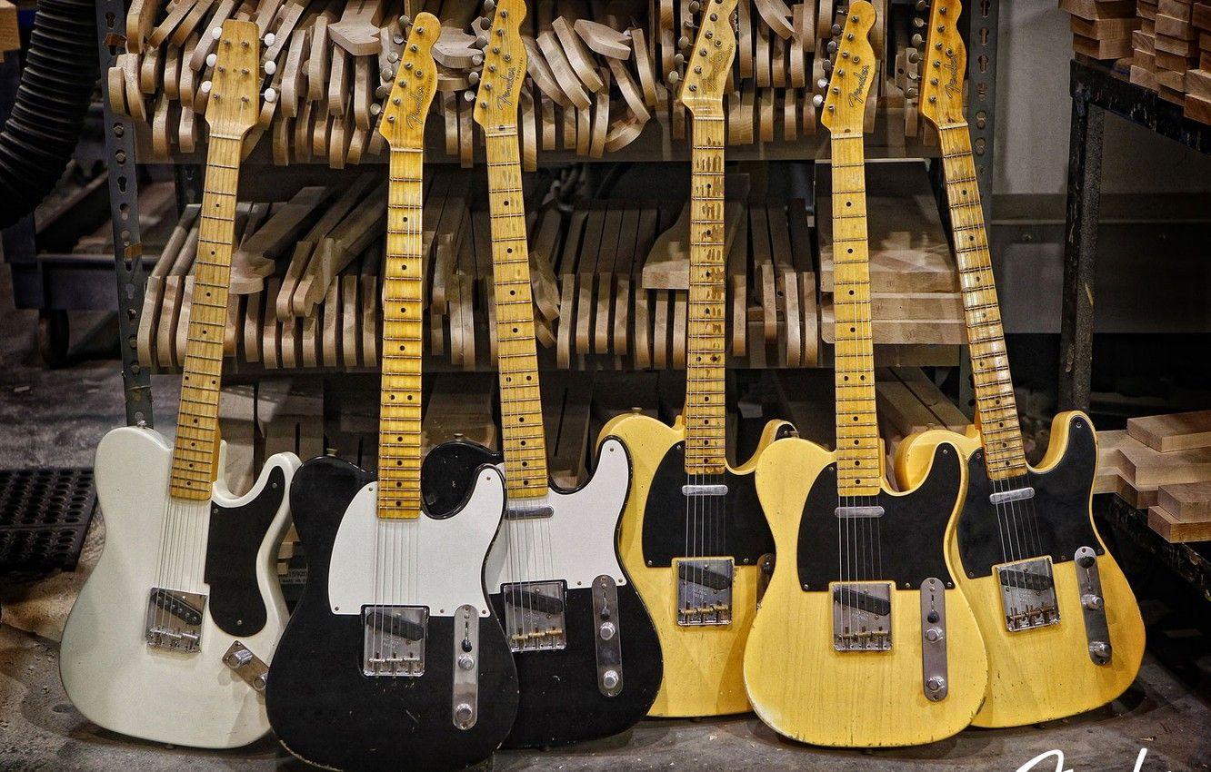 1332x850 Wallpaper guitar, fender, esquire, electric, telecaster image